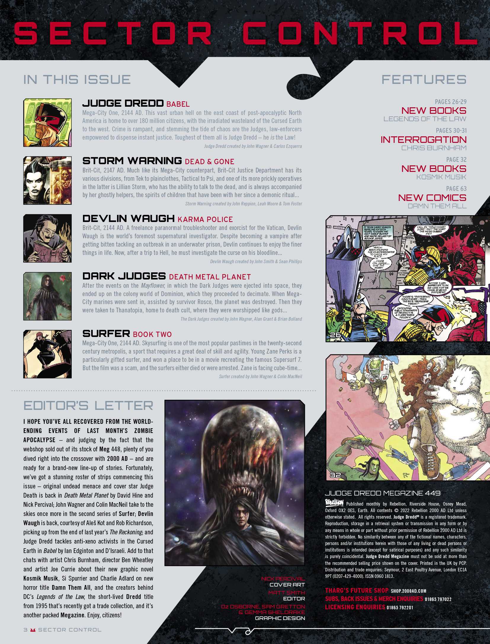 Read online Judge Dredd Megazine (Vol. 5) comic -  Issue #449 - 3