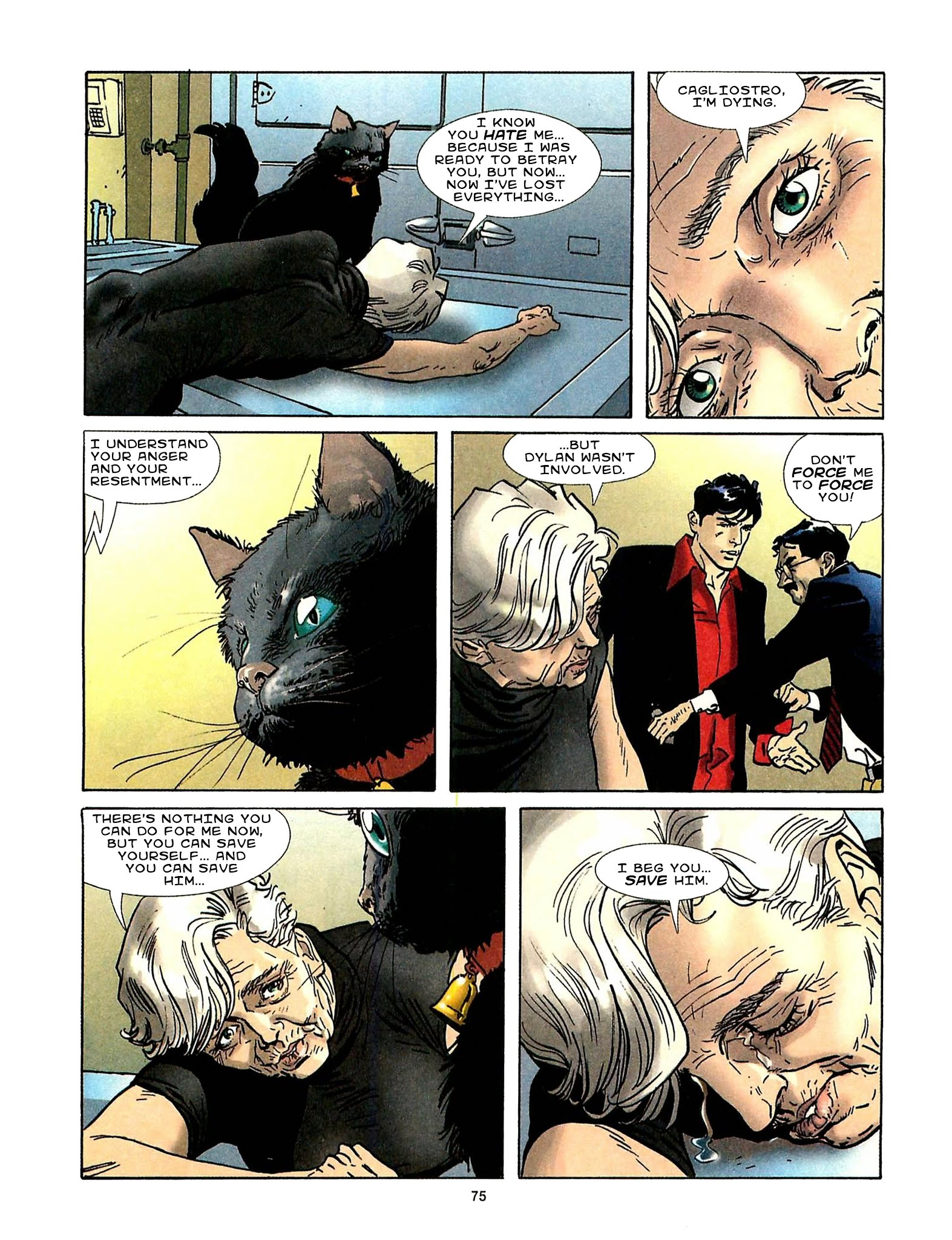 Read online Dylan Dog (1986) comic -  Issue #242 - 74