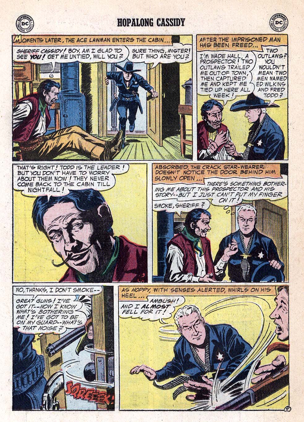 Read online Hopalong Cassidy comic -  Issue #109 - 17