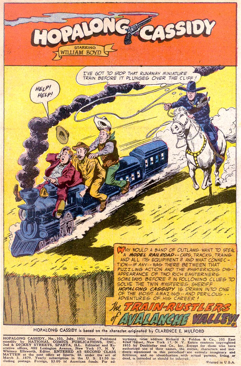 Read online Hopalong Cassidy comic -  Issue #103 - 3