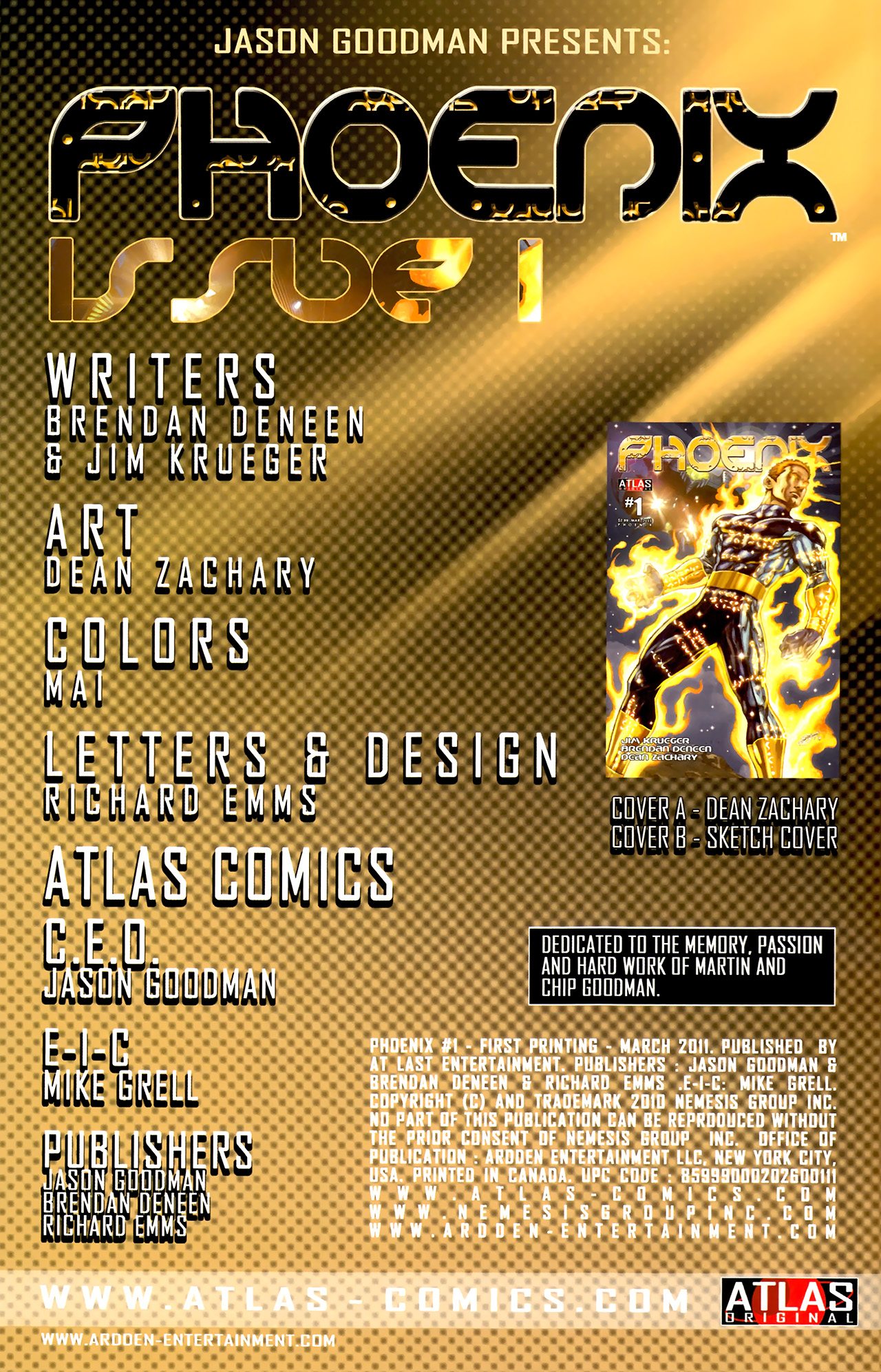 Read online Phoenix comic -  Issue #1 - 3