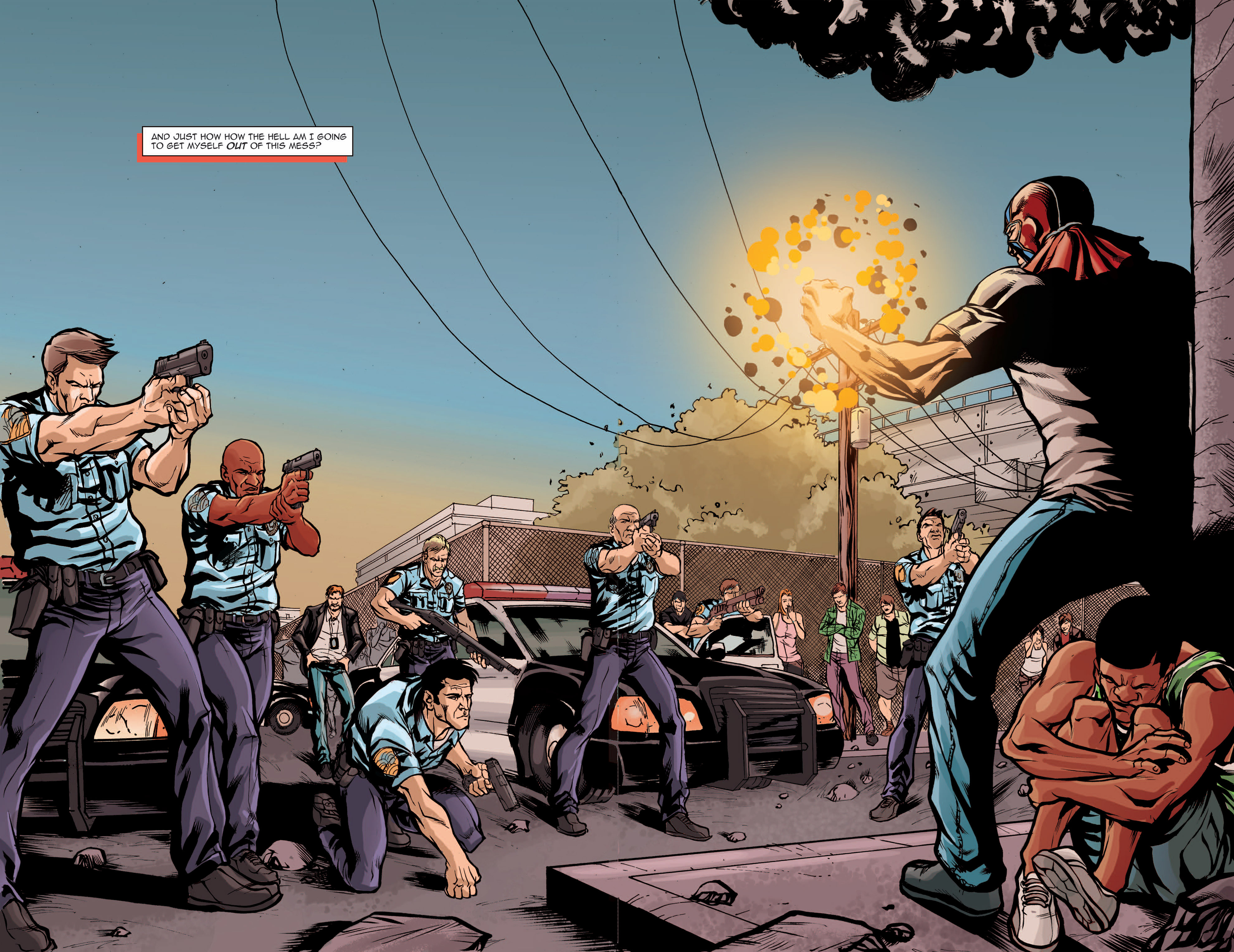Read online The F1rst Hero comic -  Issue #3 - 6
