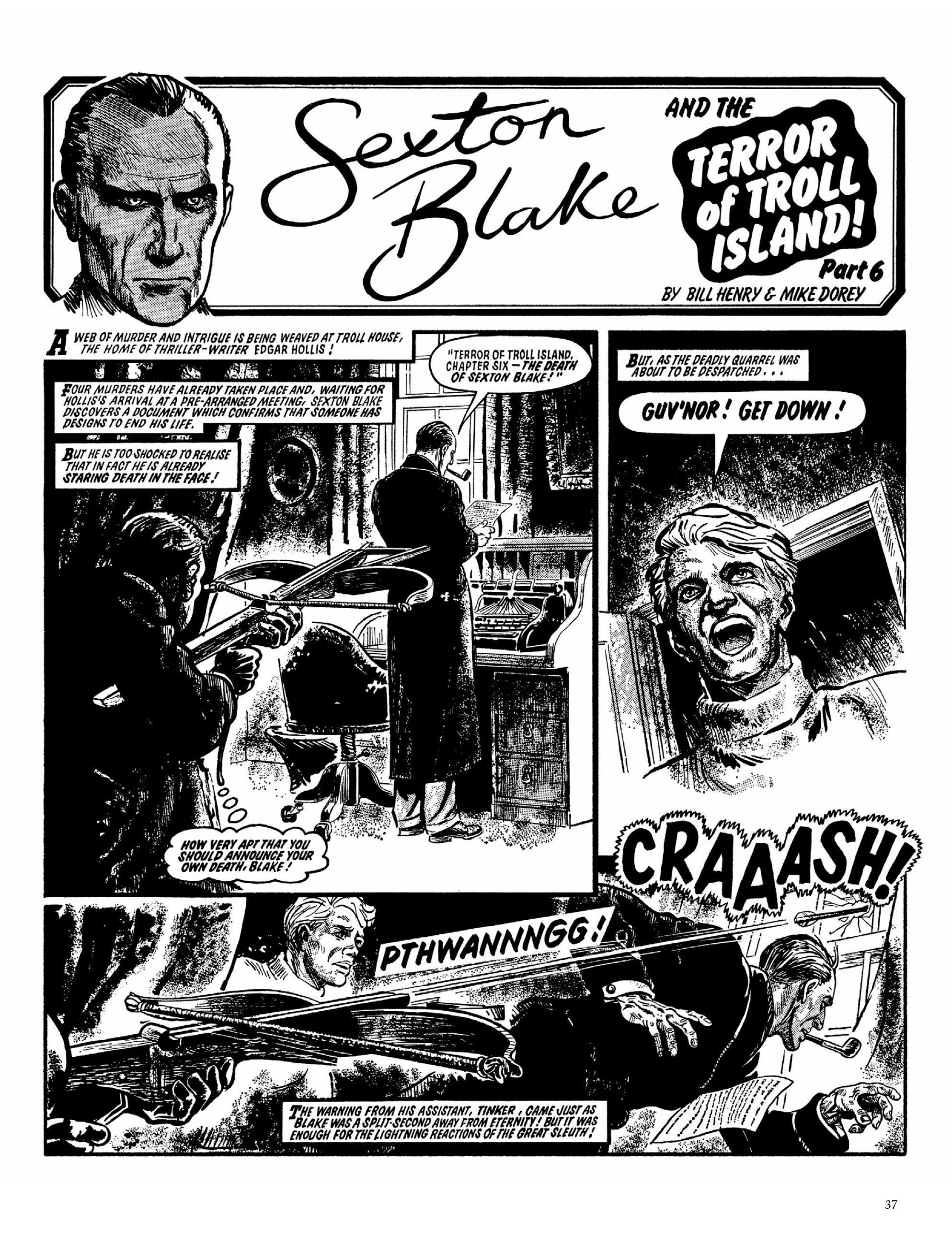 Read online The Return of Sexton Blake comic -  Issue # TPB - 39