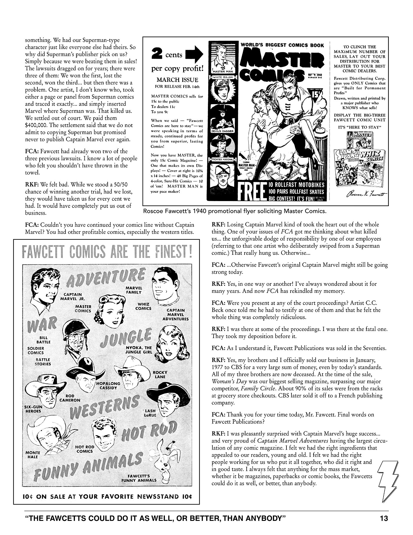 Read online Fawcett Companion comic -  Issue # TPB (Part 1) - 15