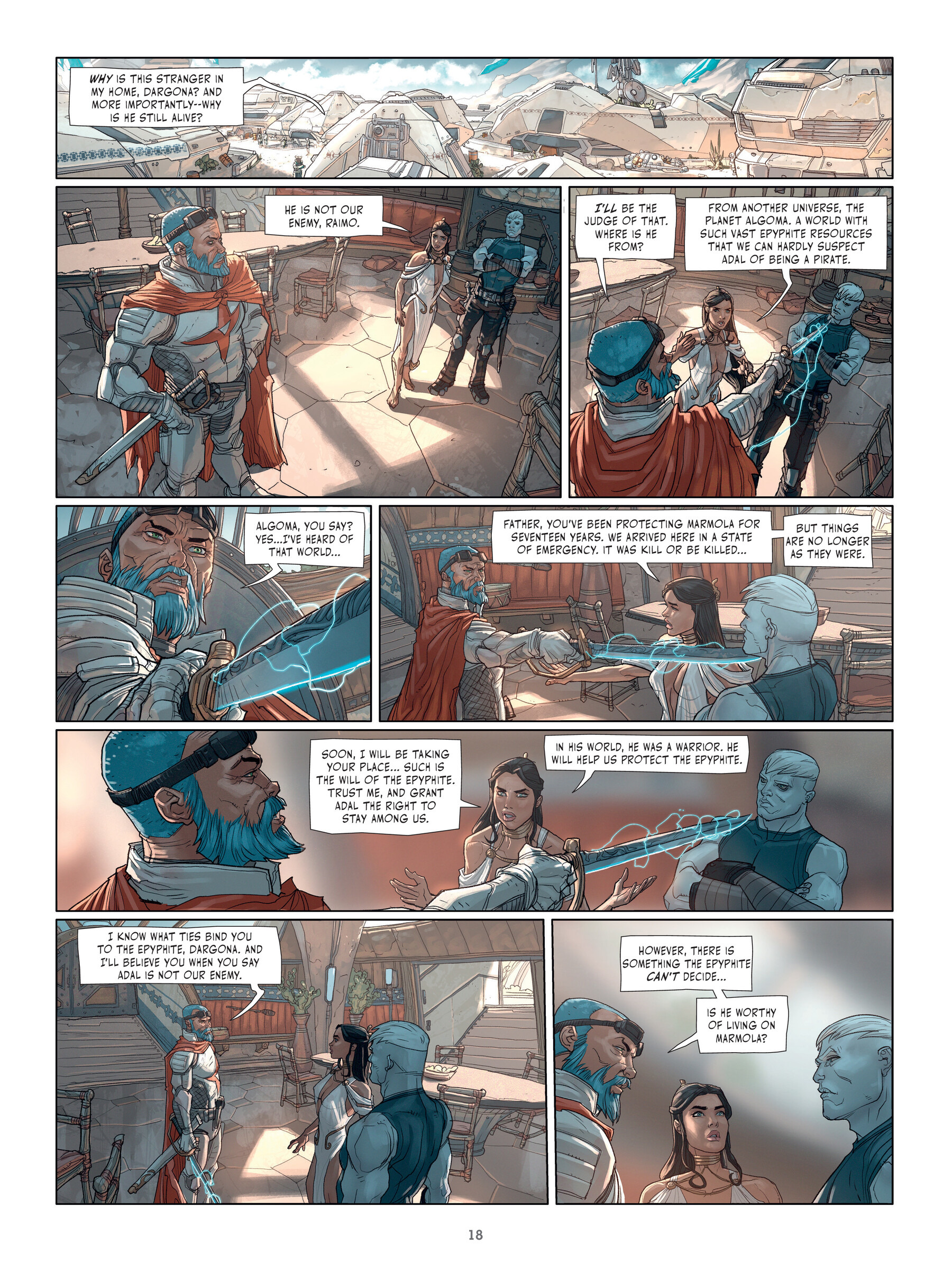 Read online The Metabaron comic -  Issue #7 - 17