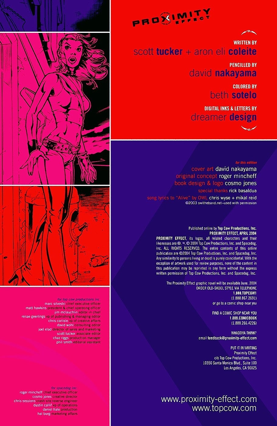 Read online Proximity Effect comic -  Issue #1 - 2