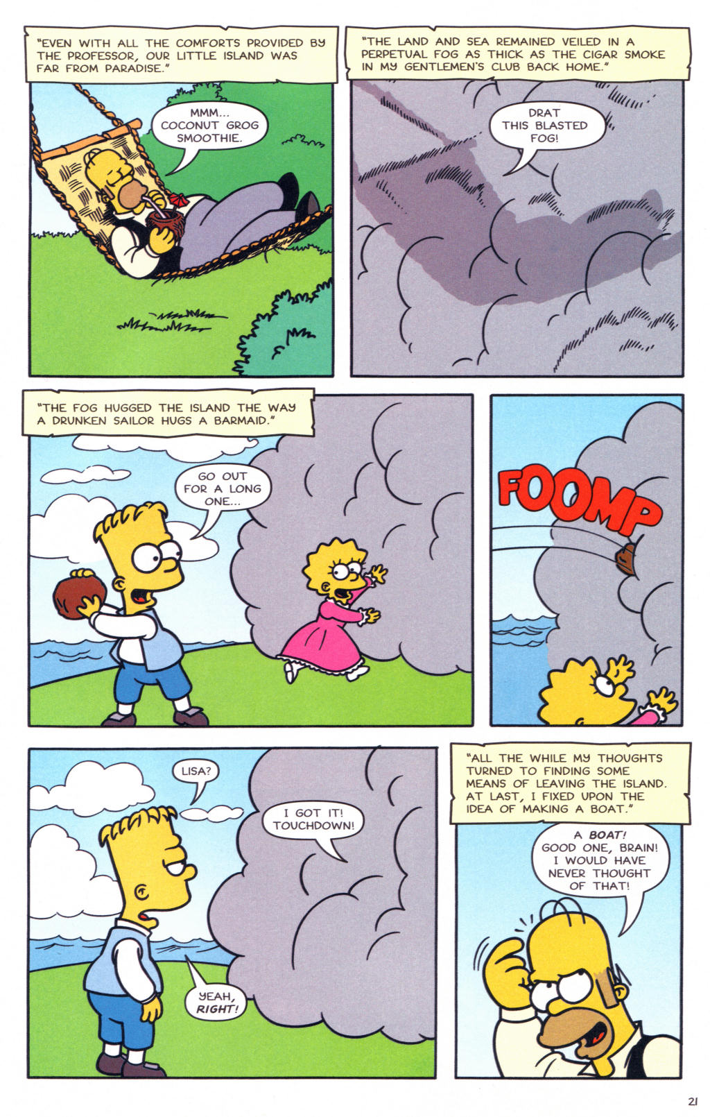 Read online Simpsons Comics comic -  Issue #127 - 18