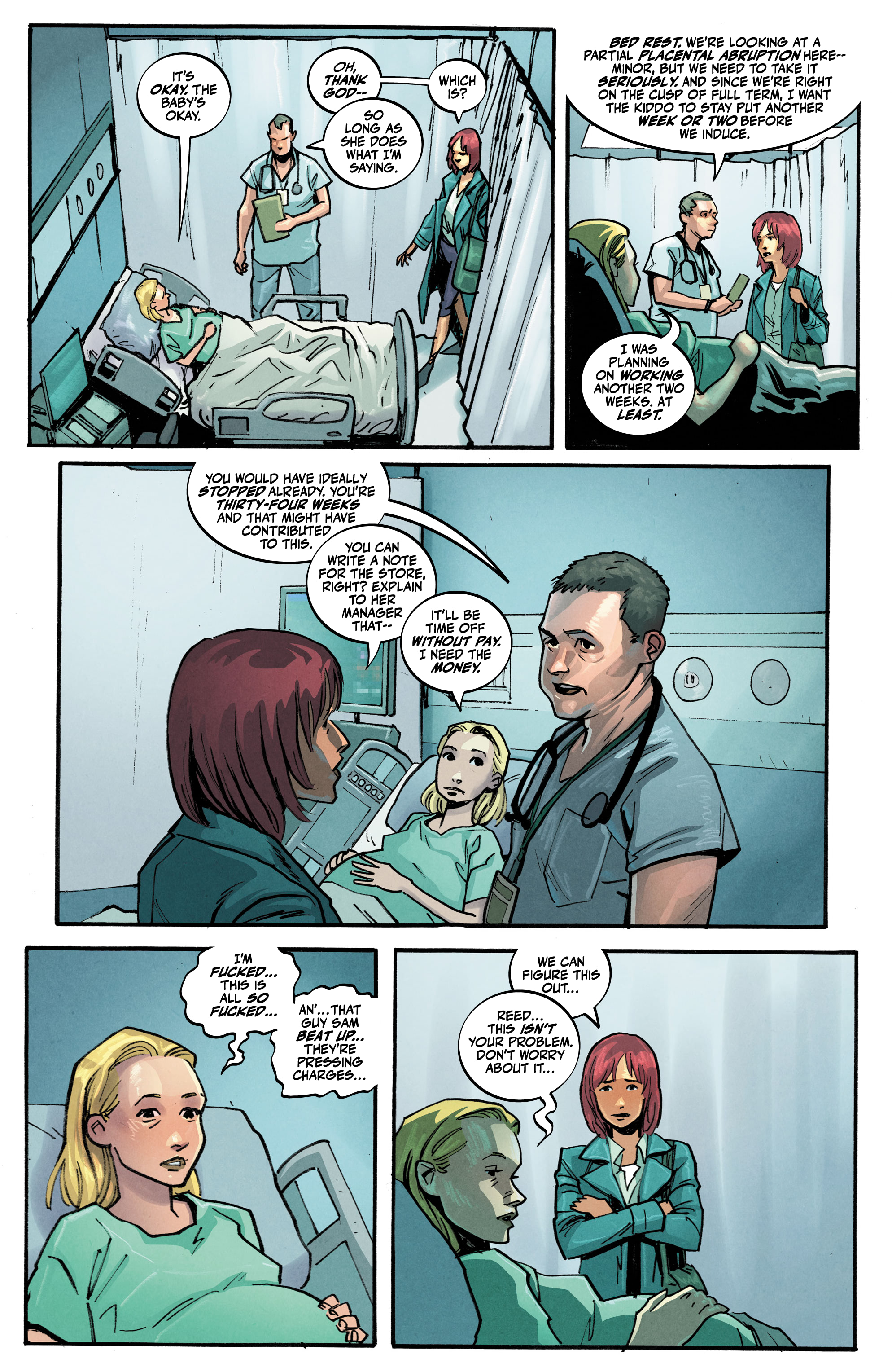 Read online The Blue Flame comic -  Issue #8 - 11