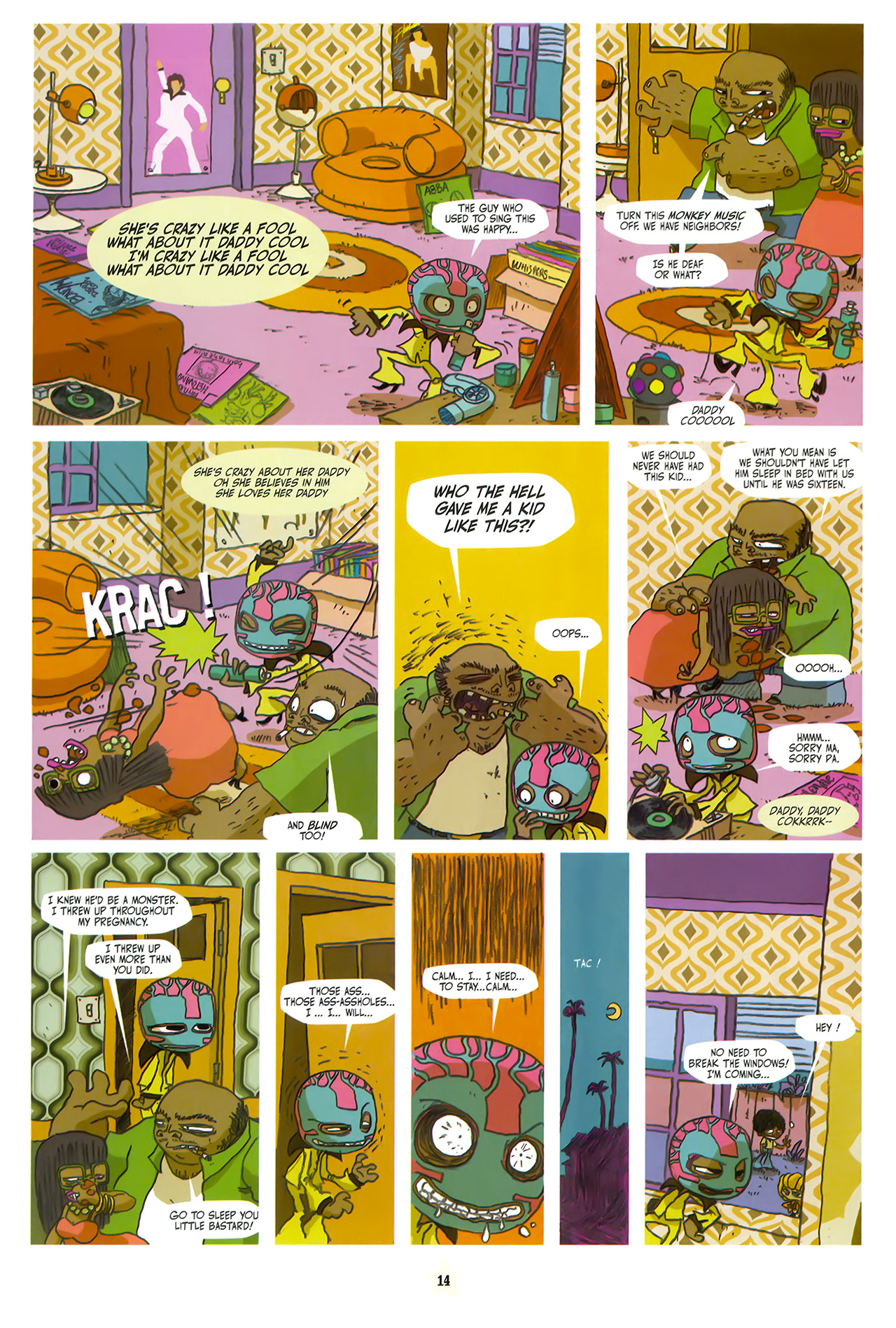 Read online Lucha Libre comic -  Issue #6 - 16