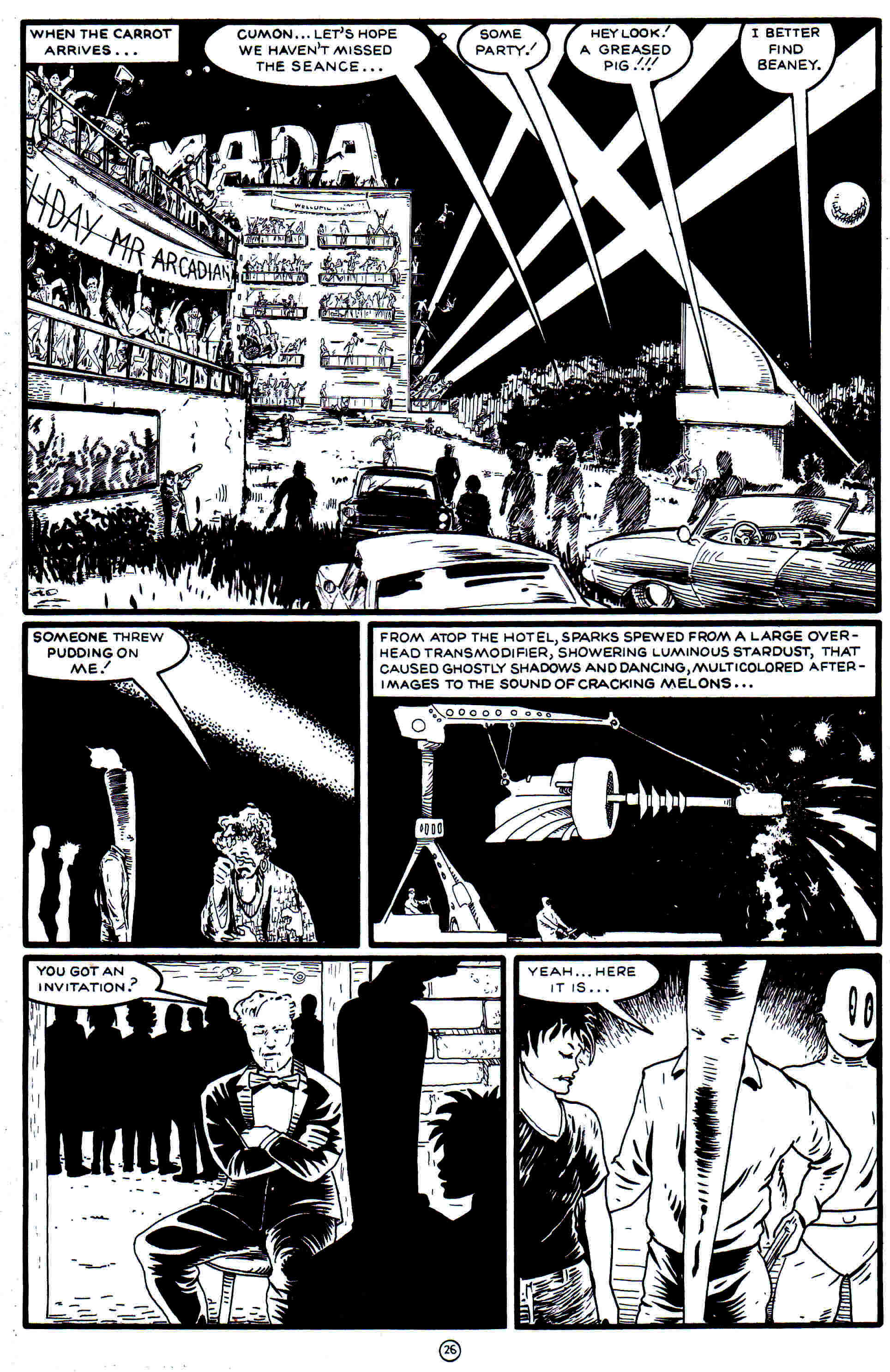 Read online Flaming Carrot Comics (1988) comic -  Issue #20 - 28