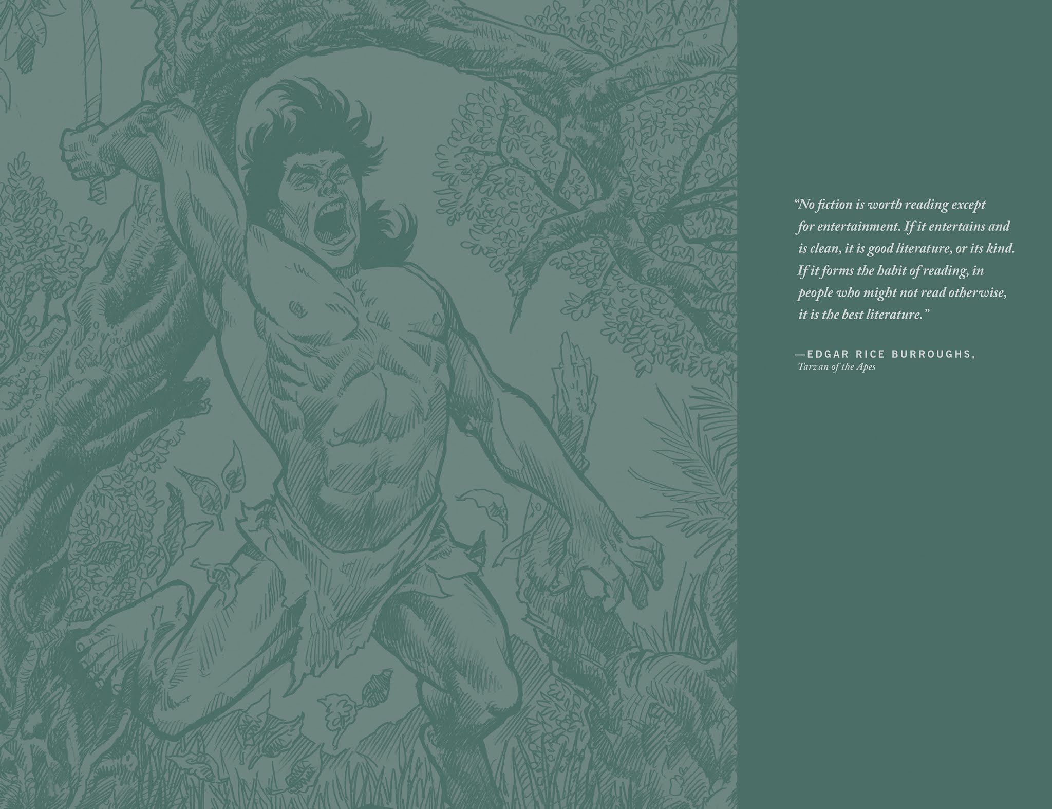 Read online Edgar Rice Burroughs' Jungle Tales of Tarzan comic -  Issue # TPB (Part 1) - 2