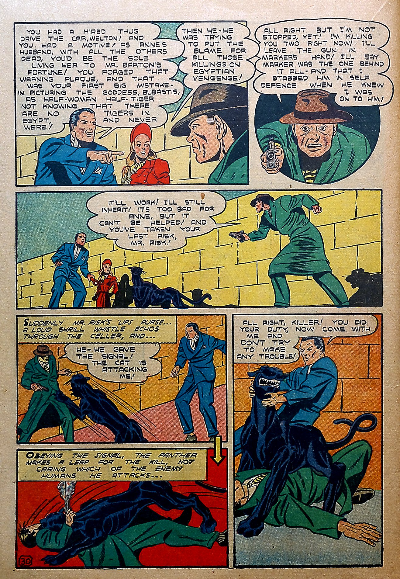 Read online Our Flag Comics comic -  Issue #5 - 27