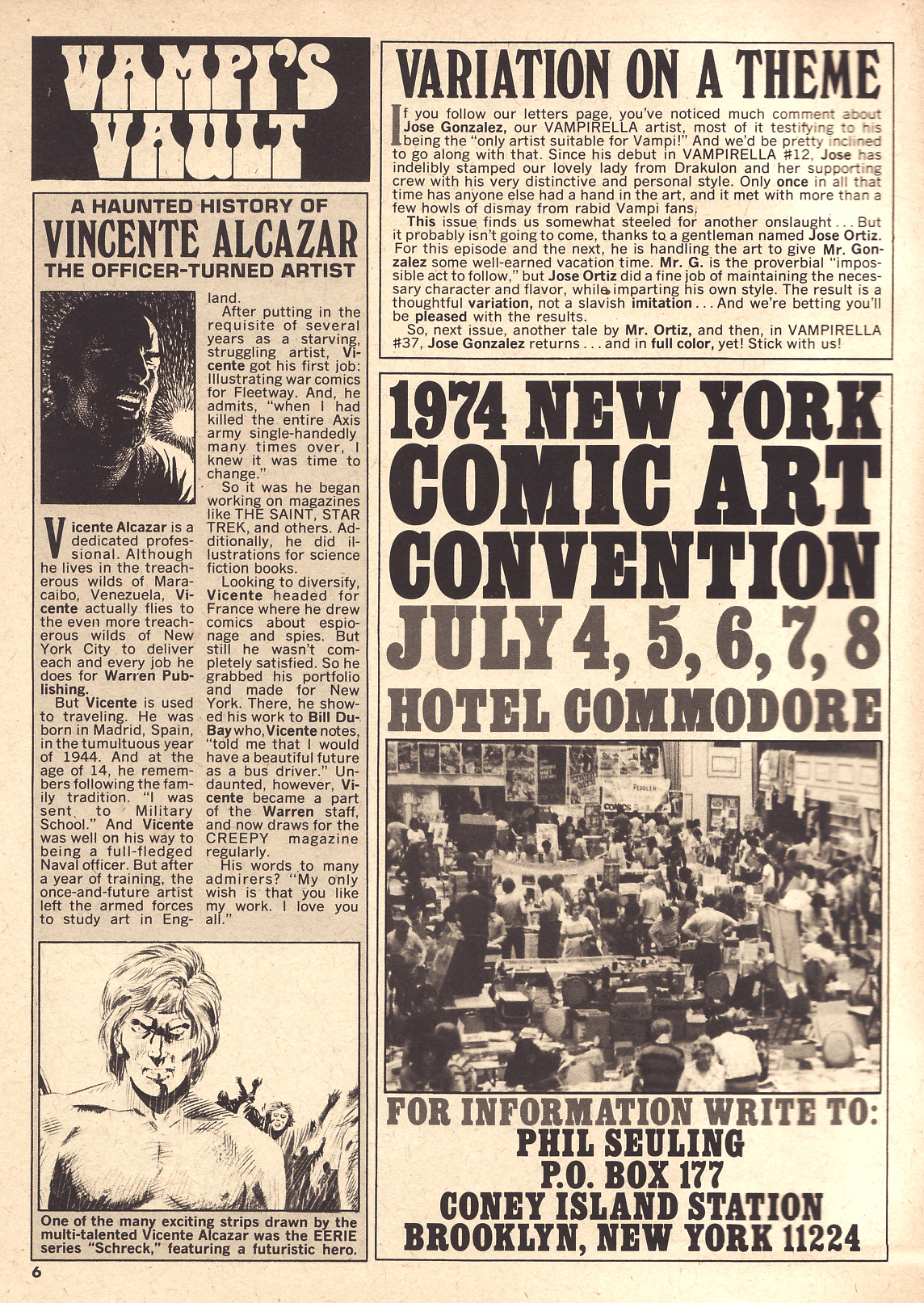 Read online Vampirella (1969) comic -  Issue #35 - 6