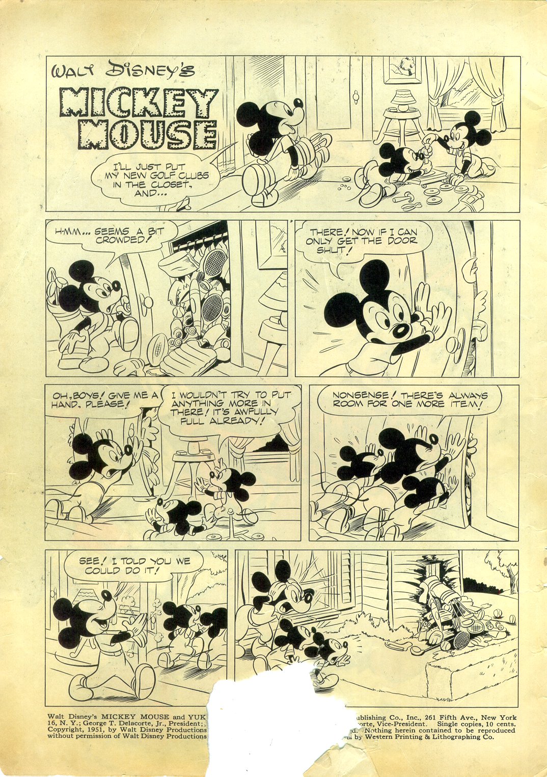 Read online Four Color Comics comic -  Issue #334 - 2