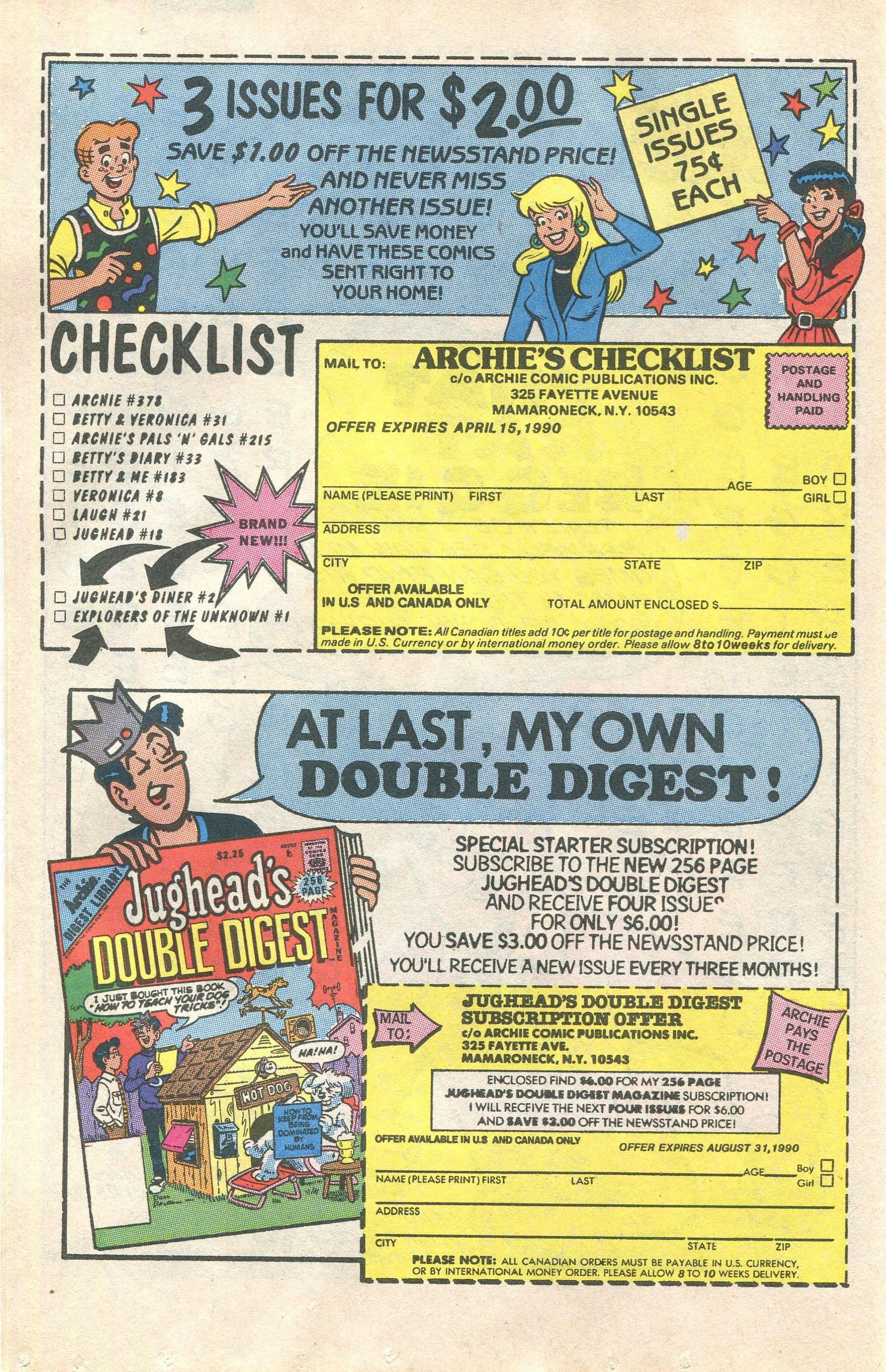 Read online Archie (1960) comic -  Issue #377 - 12