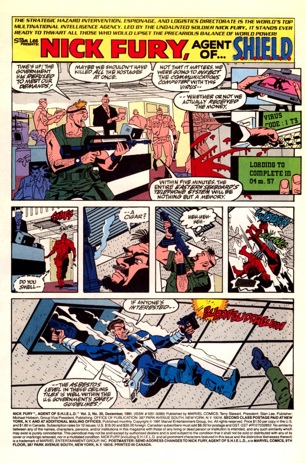 Read online Nick Fury, Agent of S.H.I.E.L.D. comic -  Issue #30 - 2