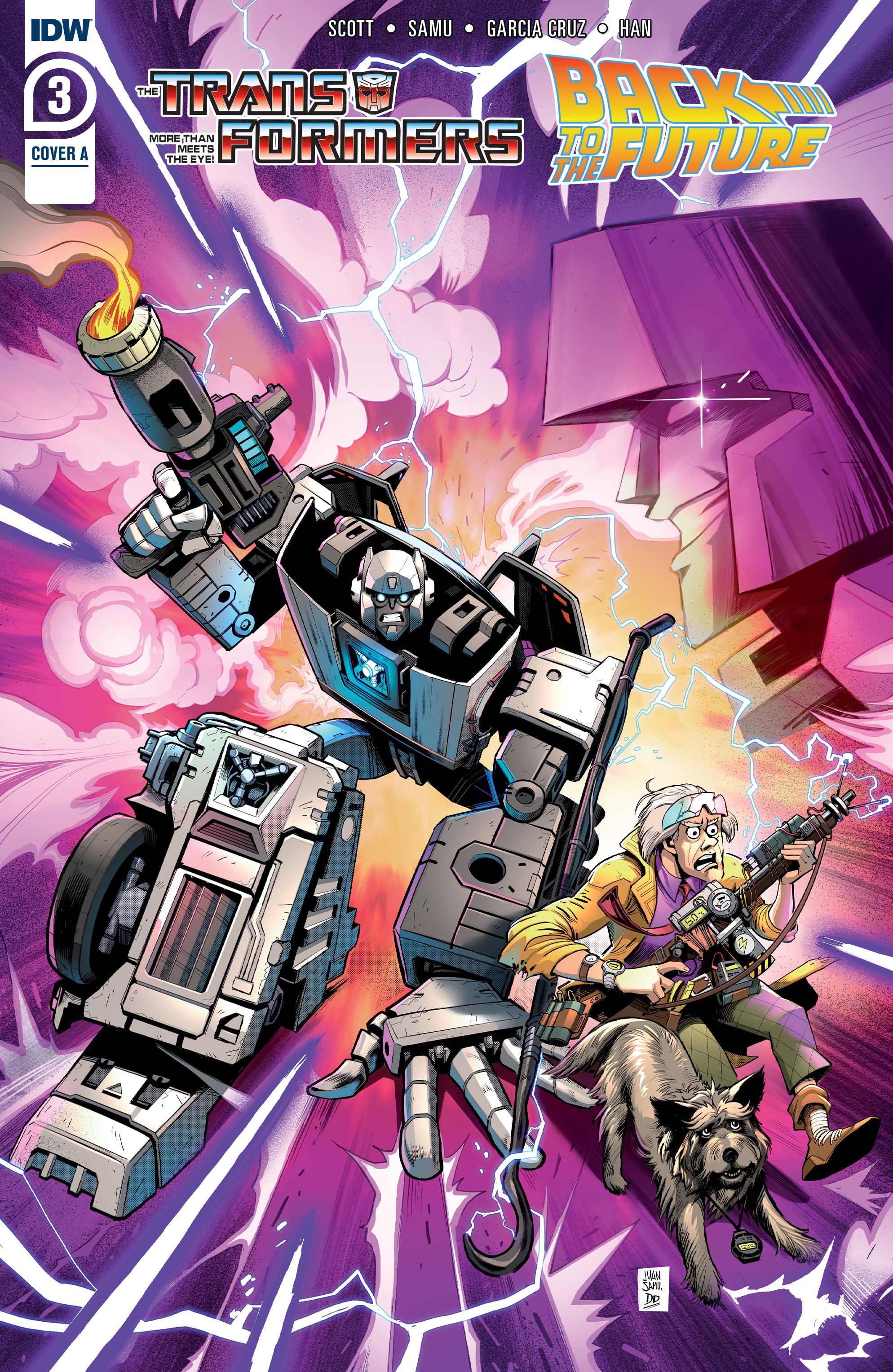 Read online Transformers: Back to the Future comic -  Issue #3 - 1
