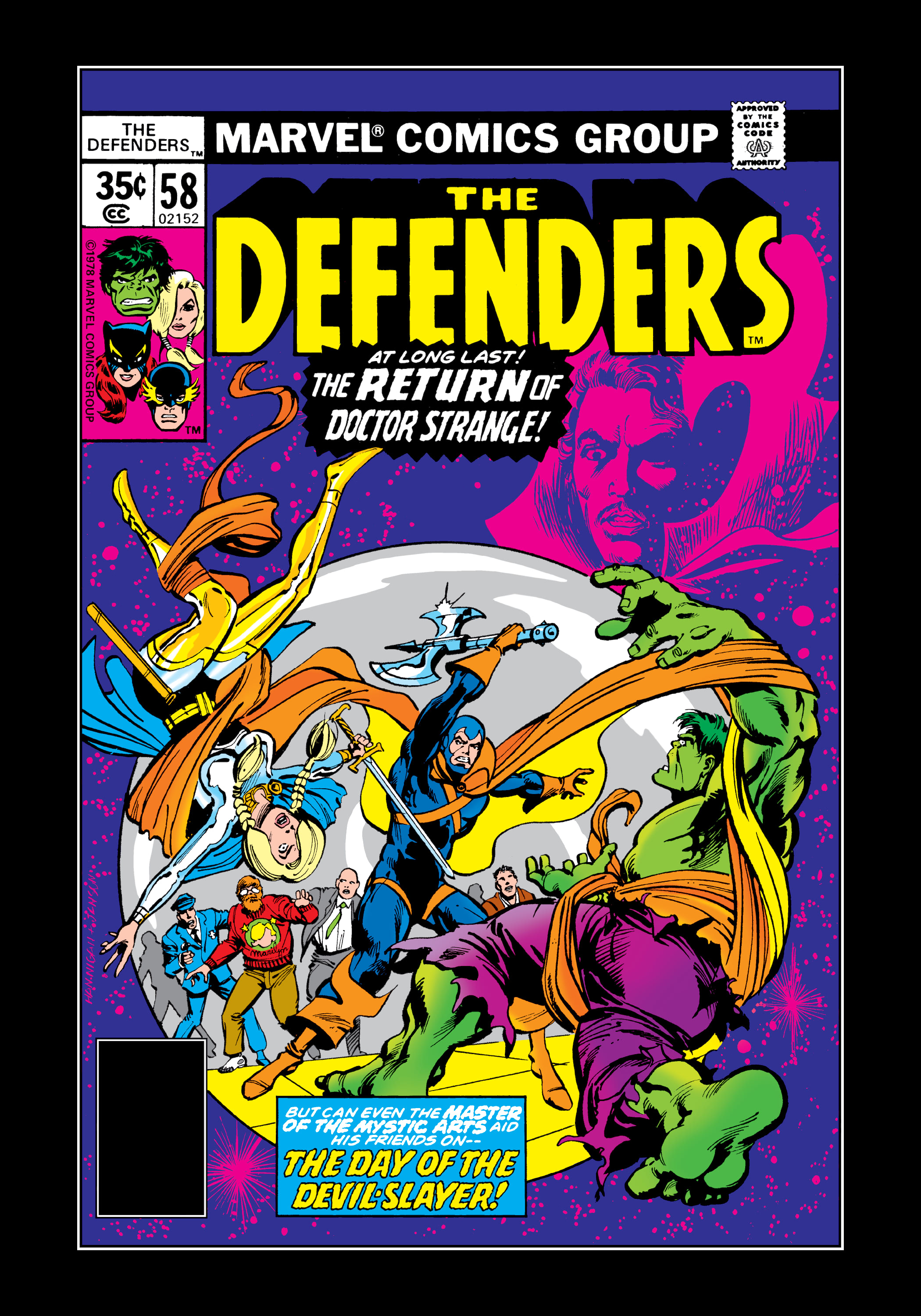 Read online Marvel Masterworks: The Defenders comic -  Issue # TPB 7 (Part 1) - 7