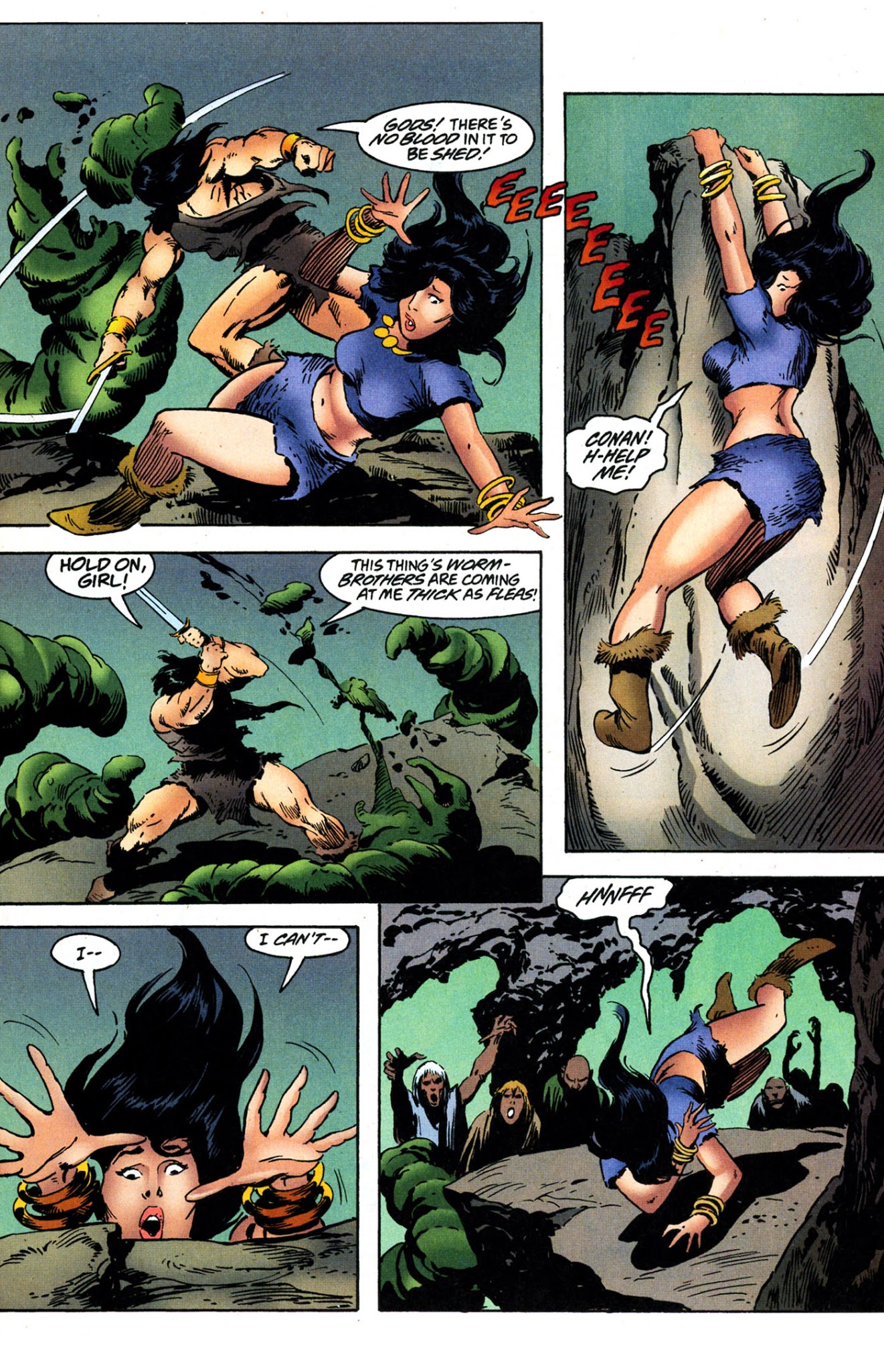 Read online Conan the Barbarian: Death Covered In Gold comic -  Issue #3 - 4