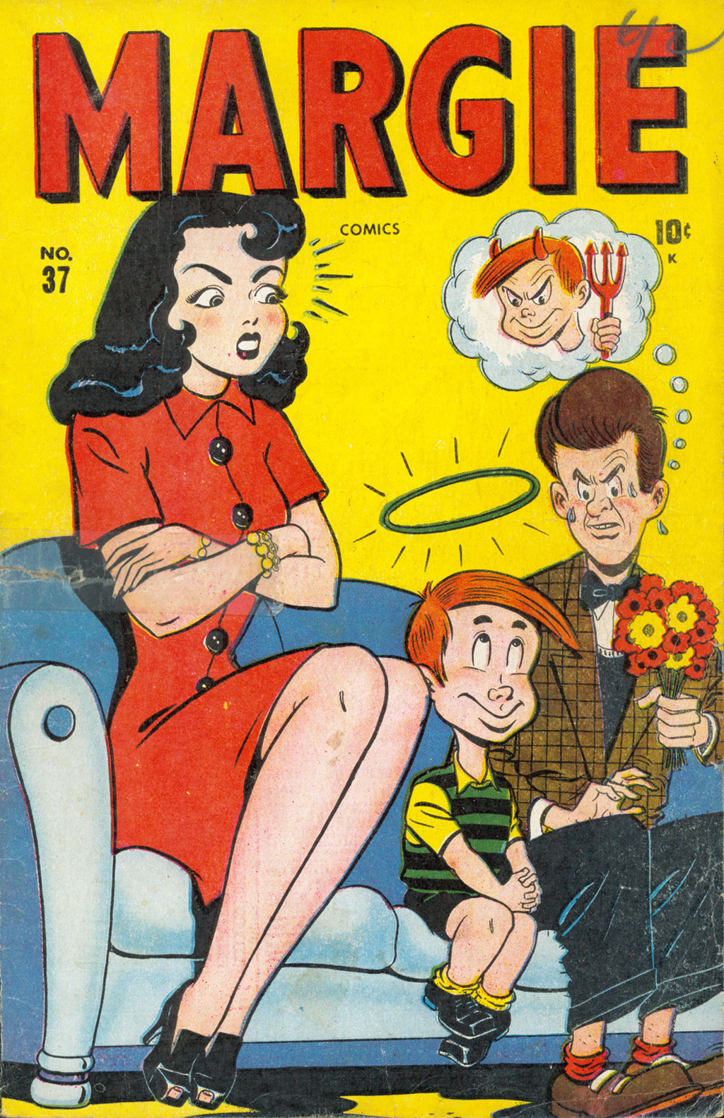 Read online Margie Comics comic -  Issue #37 - 1