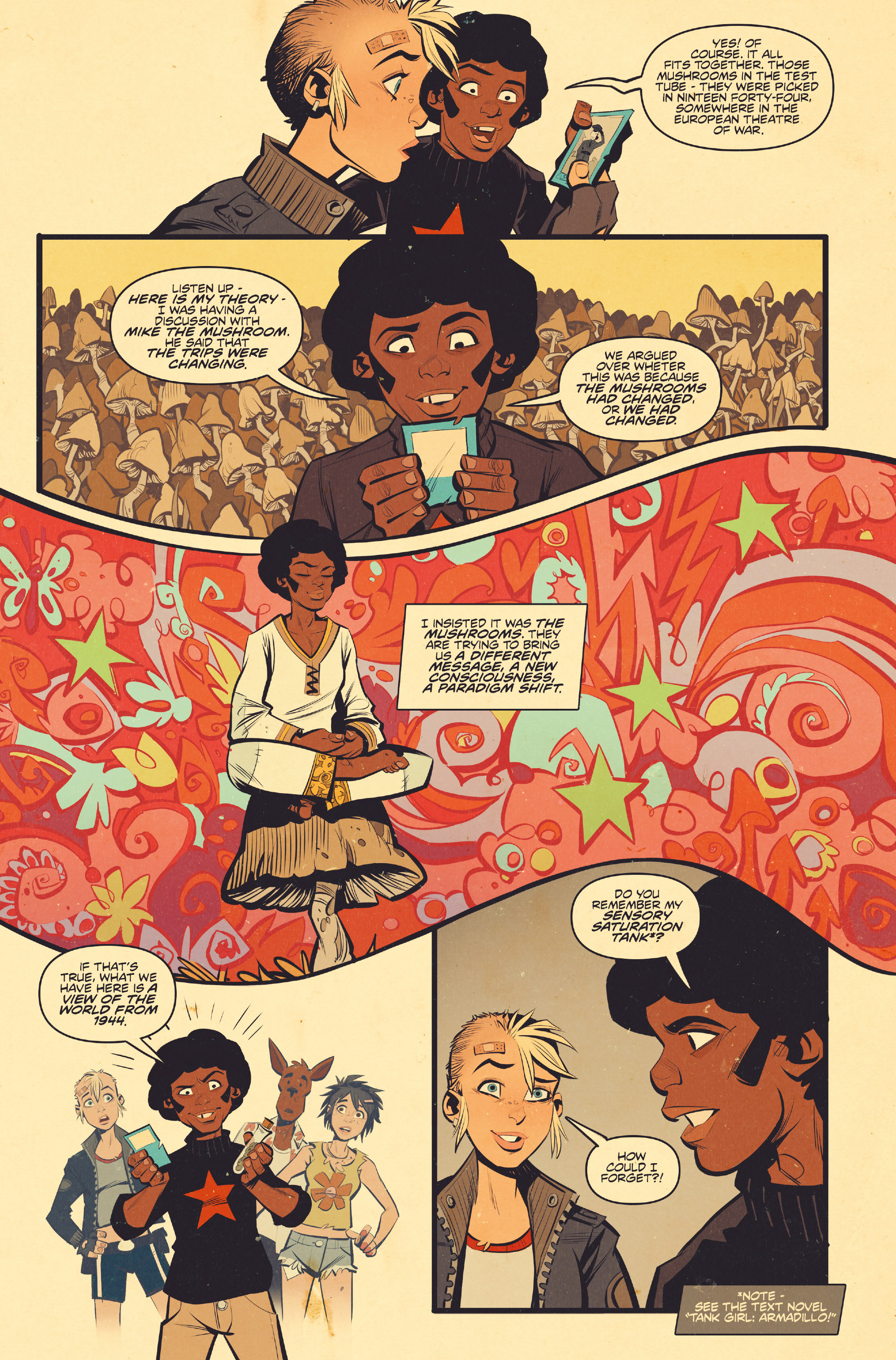 Read online Tank Girl: Gold comic -  Issue #4 - 16