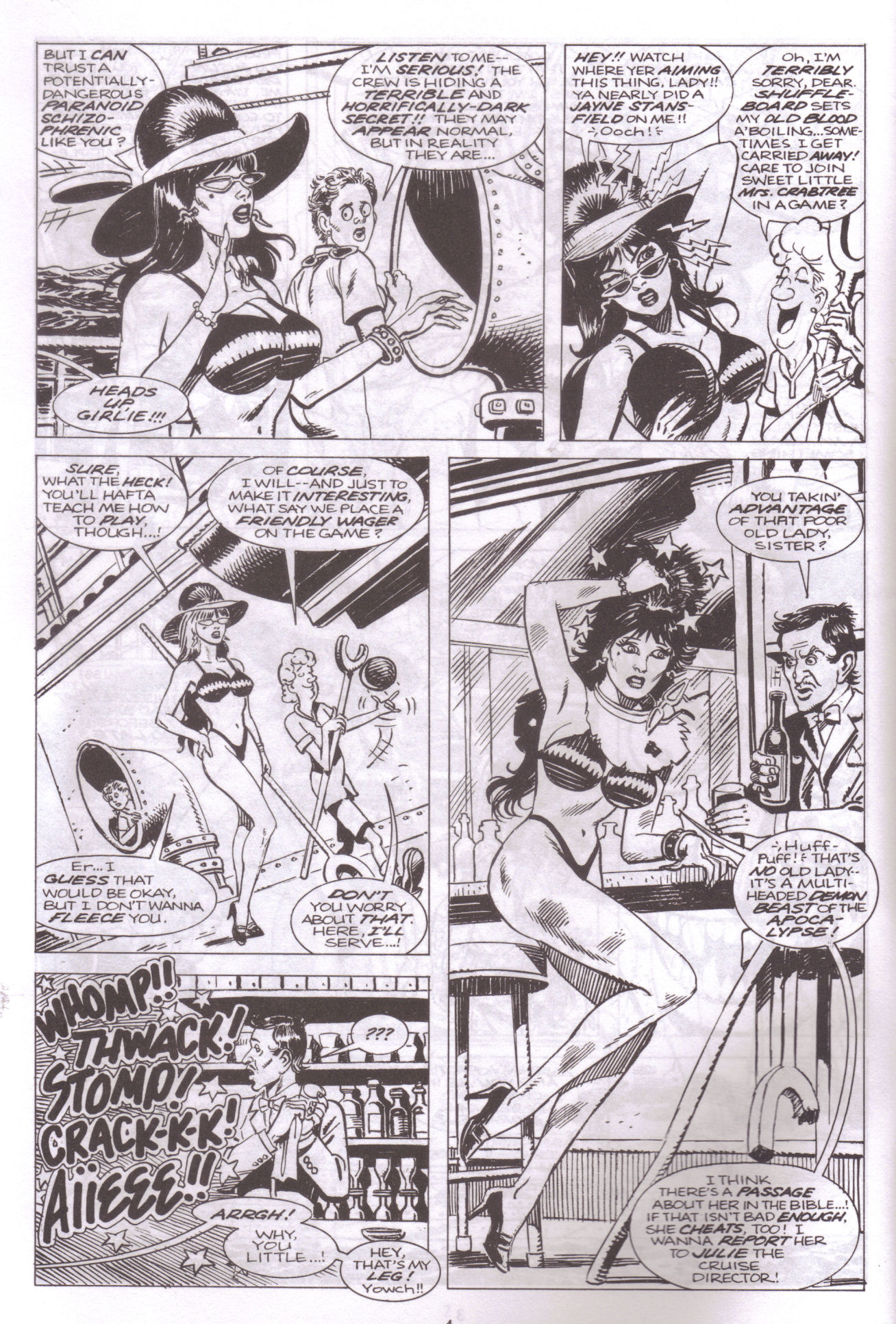 Read online Elvira, Mistress of the Dark comic -  Issue #53 - 6