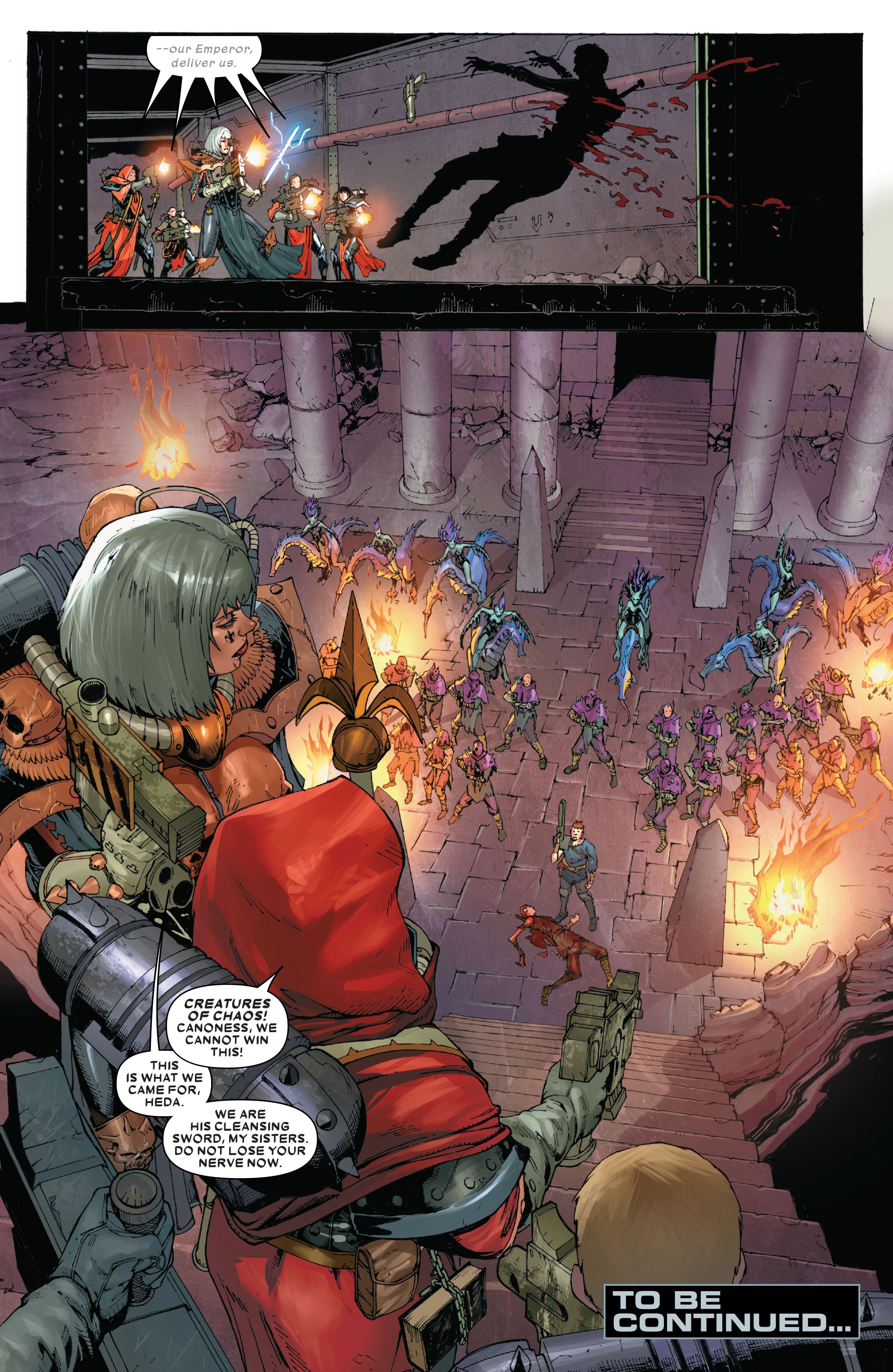 Read online Warhammer 40,000: Sisters Of Battle comic -  Issue #3 - 23