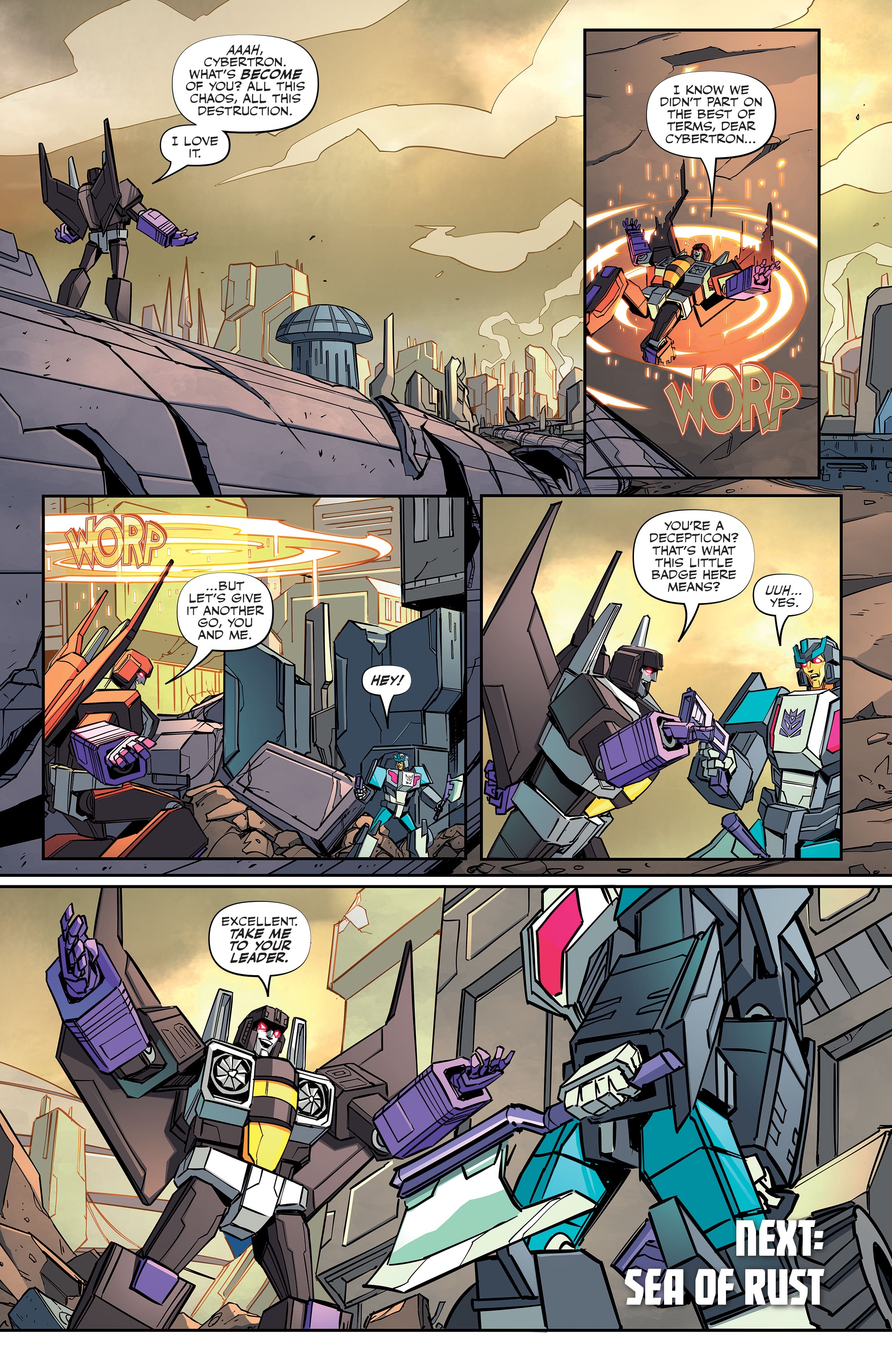 Read online Transformers (2019) comic -  Issue #33 - 24
