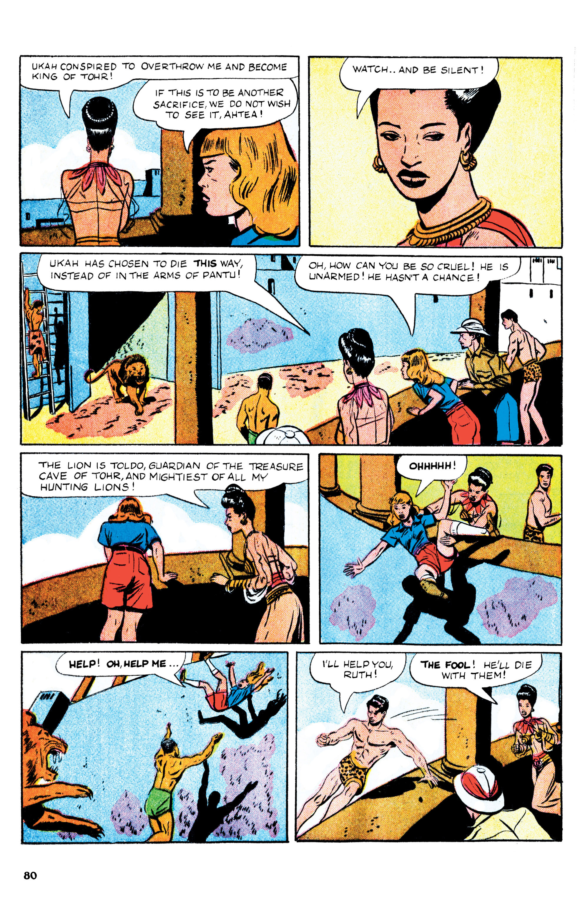Read online Edgar Rice Burroughs Tarzan: The Jesse Marsh Years Omnibus comic -  Issue # TPB (Part 1) - 81