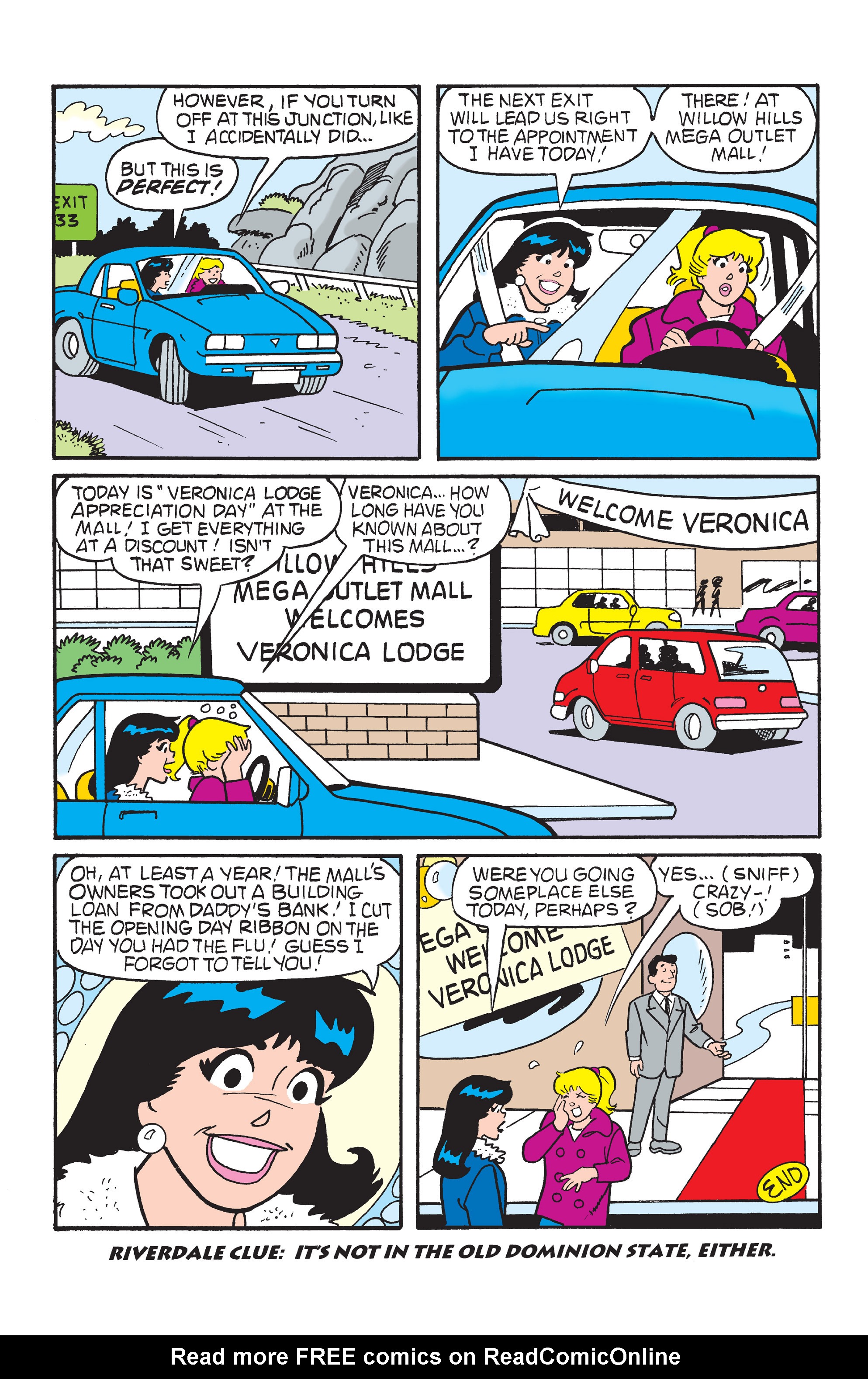 Read online Betty and Veronica: Mall Princesses comic -  Issue # TPB - 91