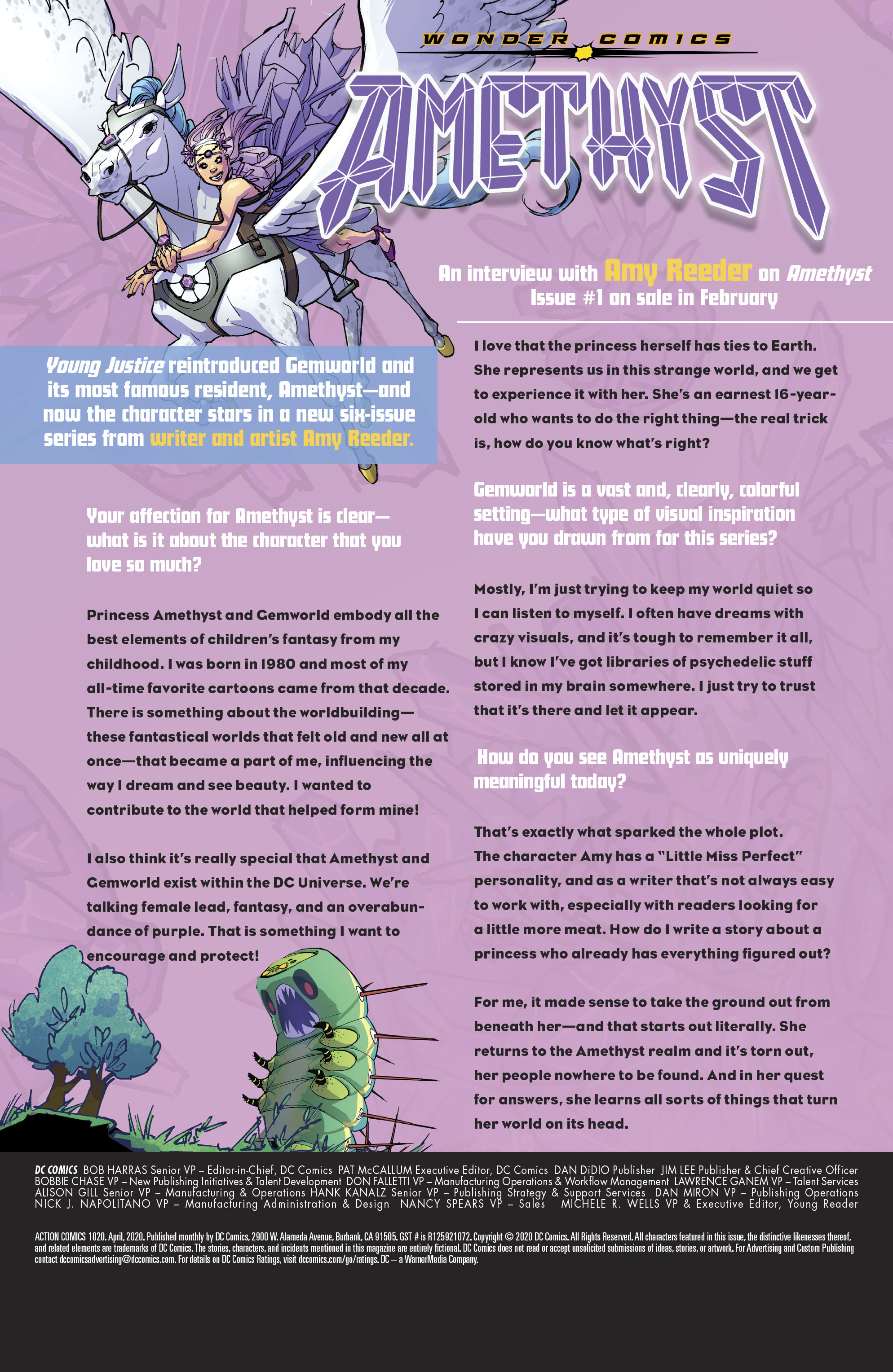 Read online Amethyst (2020) comic -  Issue #1 - 25