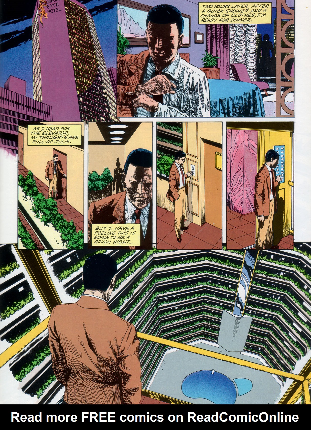 Read online Marvel Graphic Novel: Rick Mason, The Agent comic -  Issue # TPB - 13