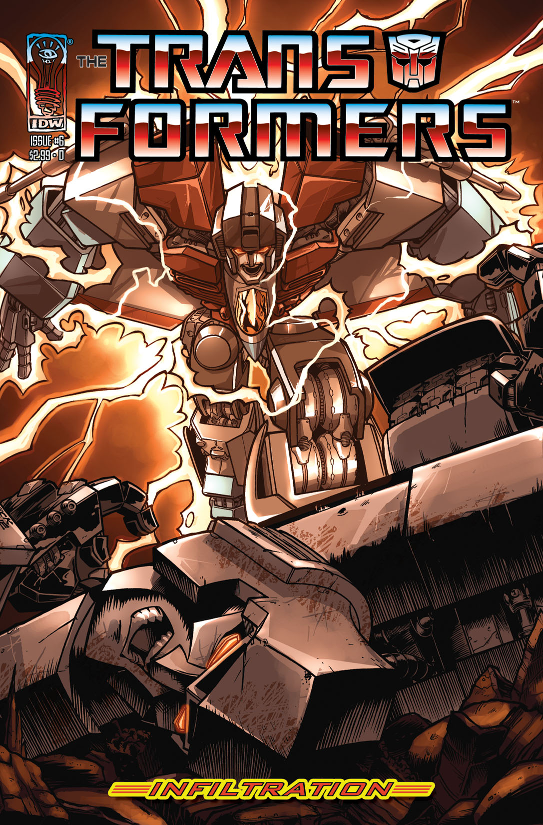 Read online The Transformers: Infiltration comic -  Issue #6 - 2