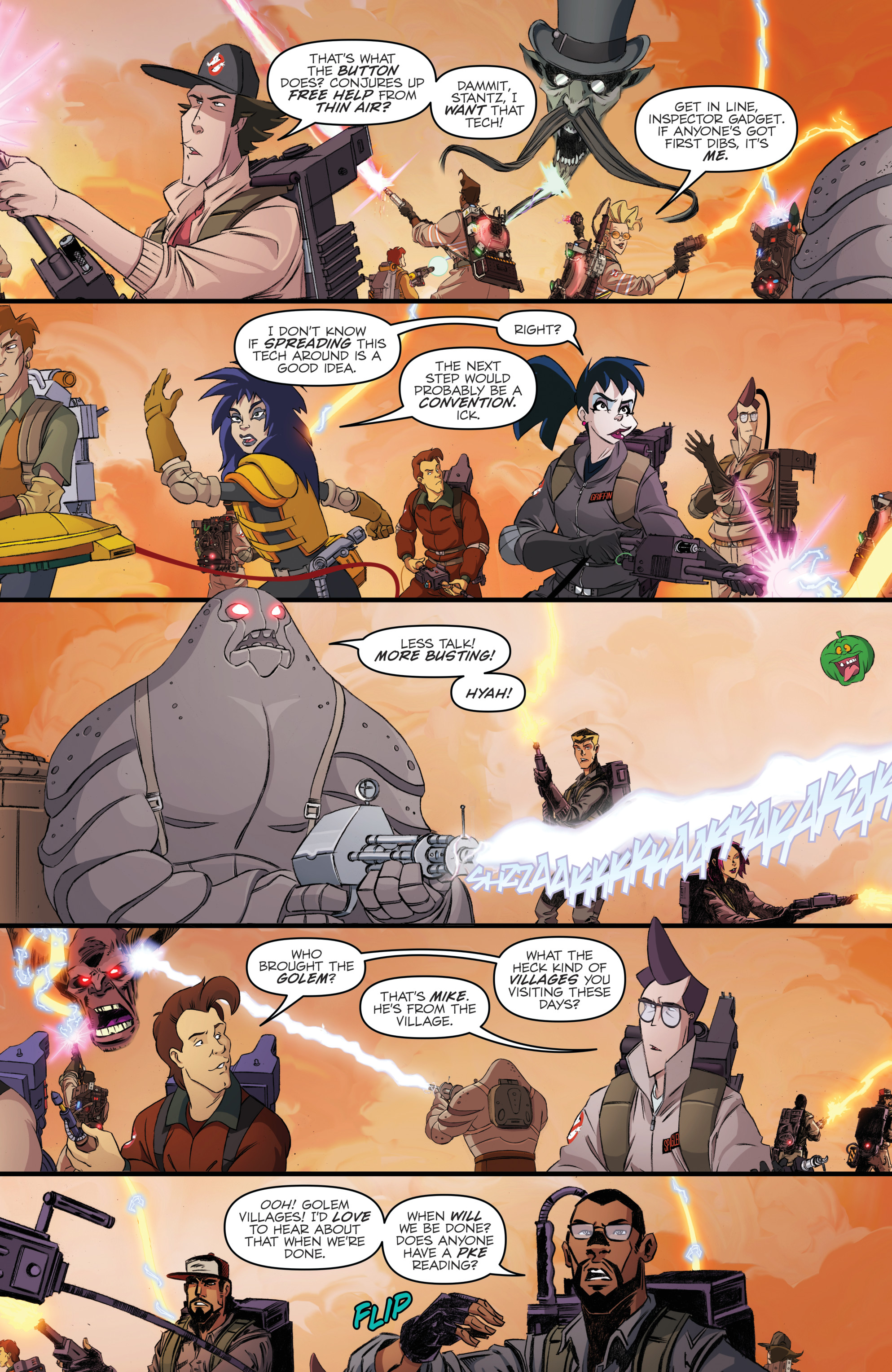 Read online Ghostbusters: Crossing Over comic -  Issue # _TPB - 44