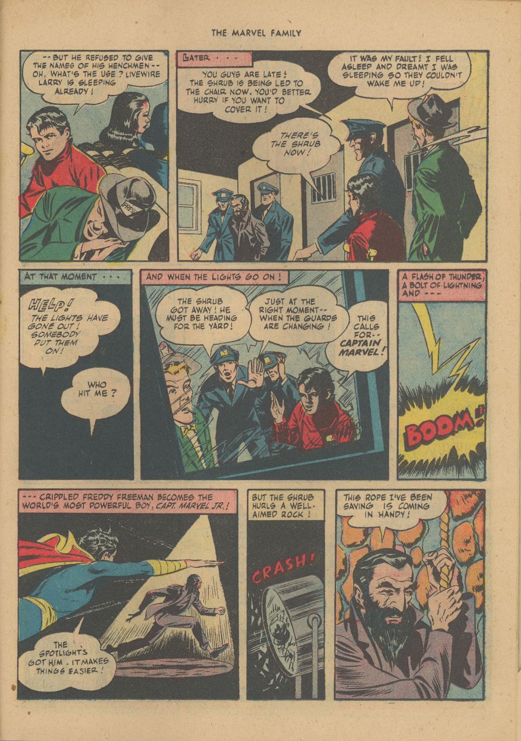 Read online The Marvel Family comic -  Issue #5 - 35