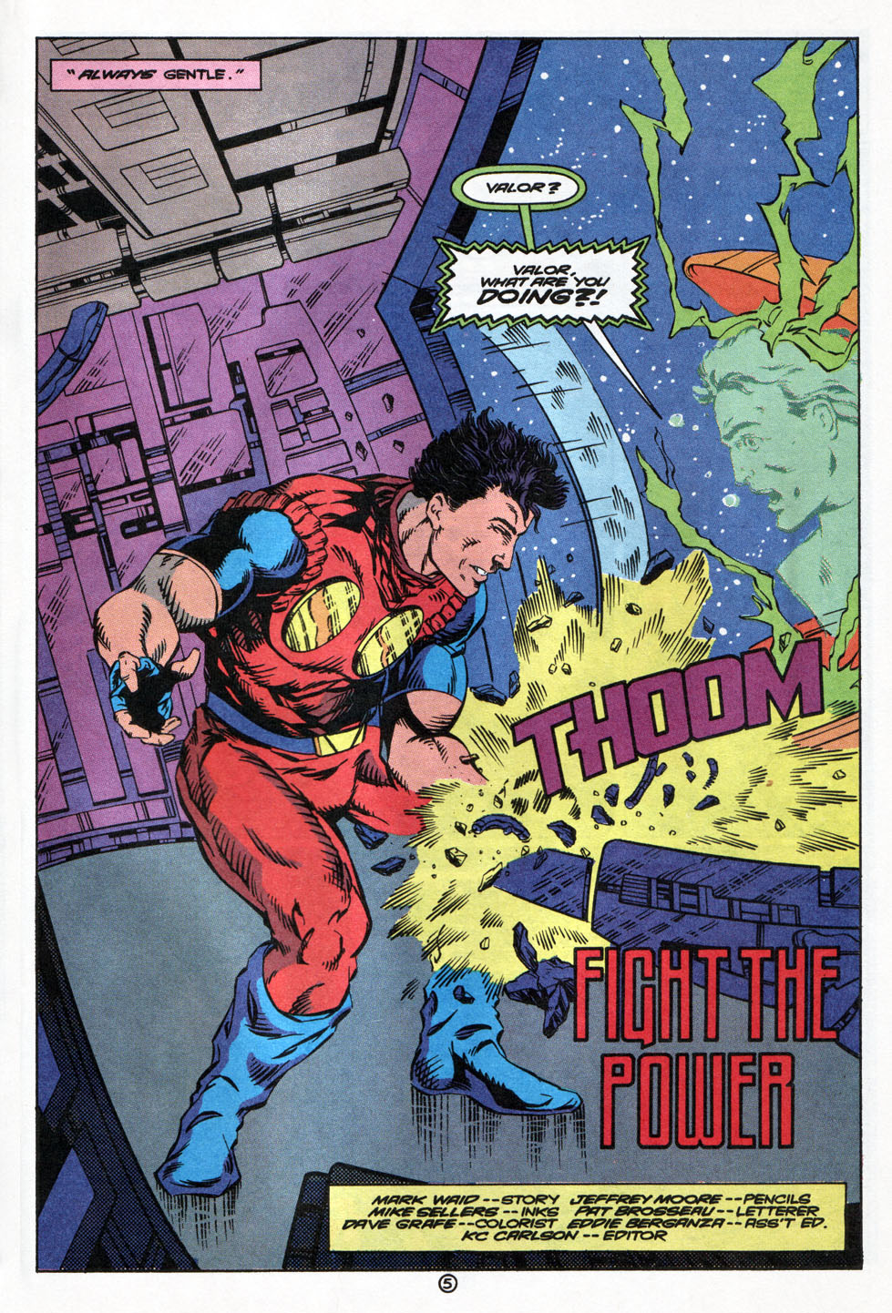 Read online Valor (1992) comic -  Issue #11 - 6