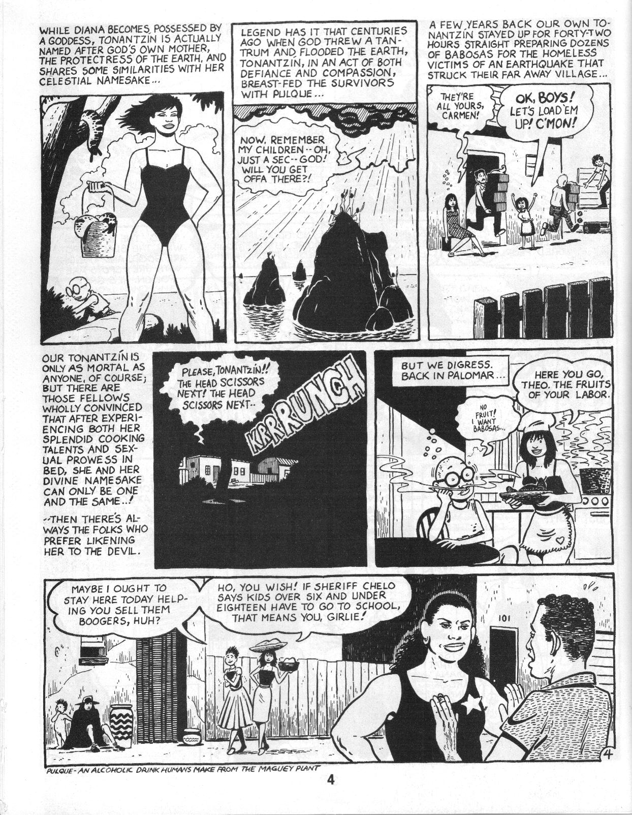 Read online Love and Rockets (1982) comic -  Issue #12 - 6