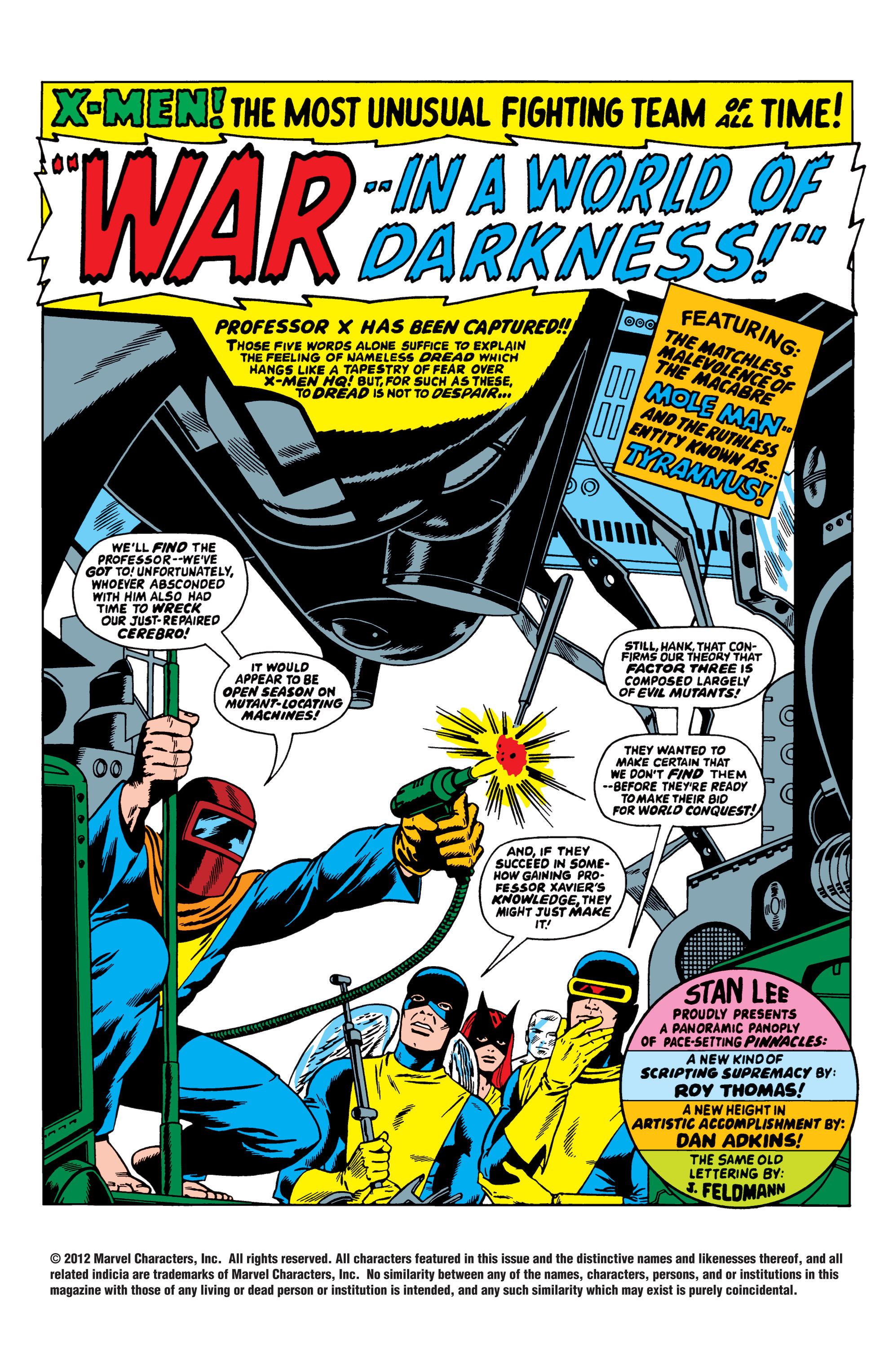 Read online Uncanny X-Men (1963) comic -  Issue #34 - 2