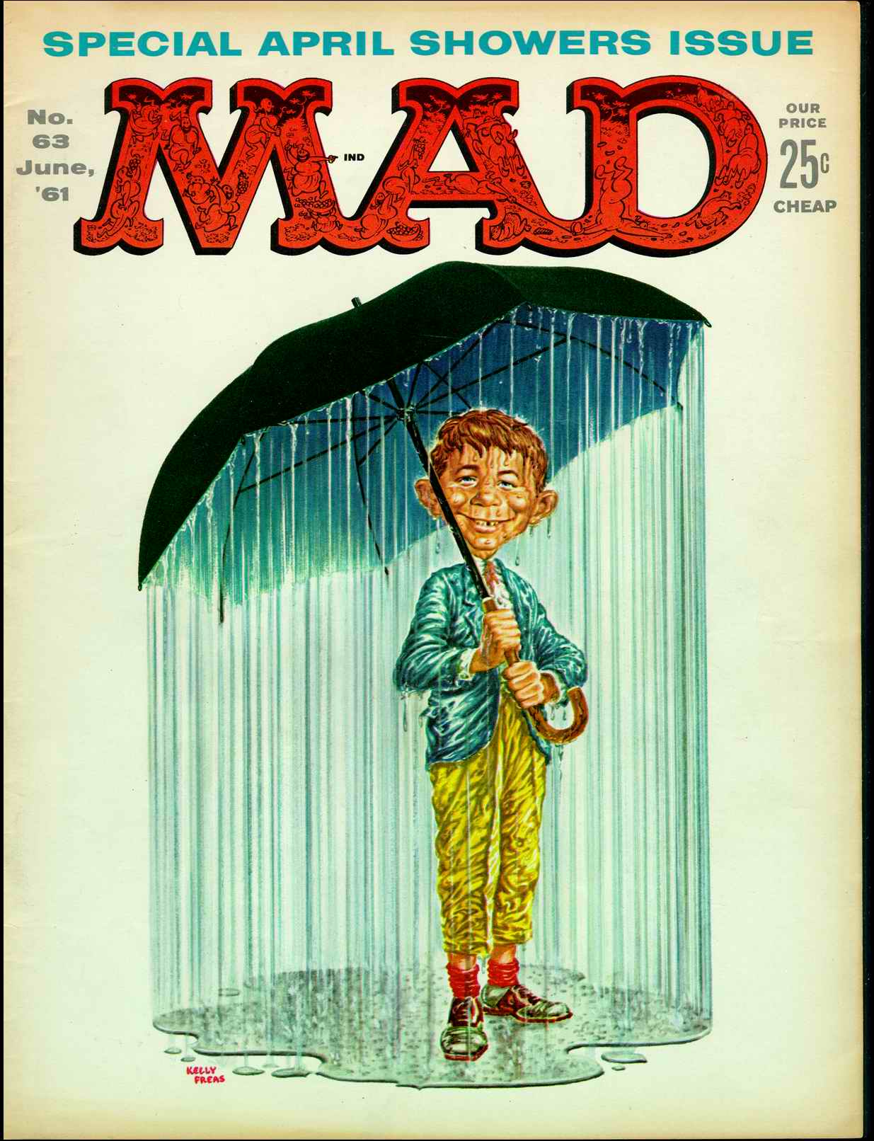 Read online MAD comic -  Issue #63 - 1