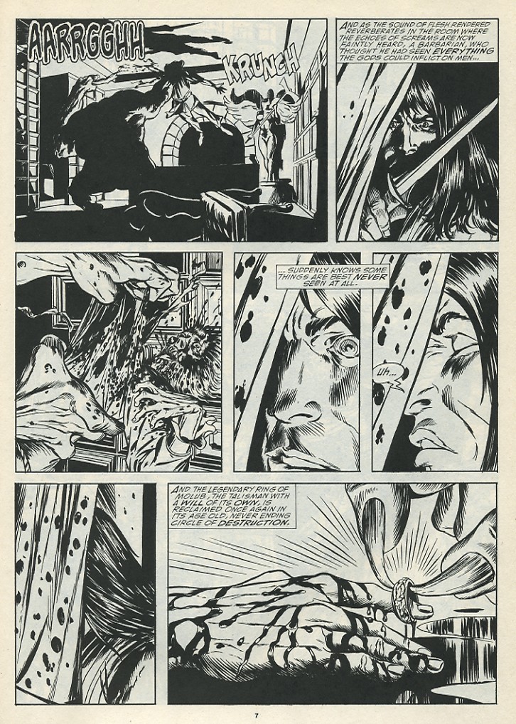 The Savage Sword Of Conan issue 185 - Page 9
