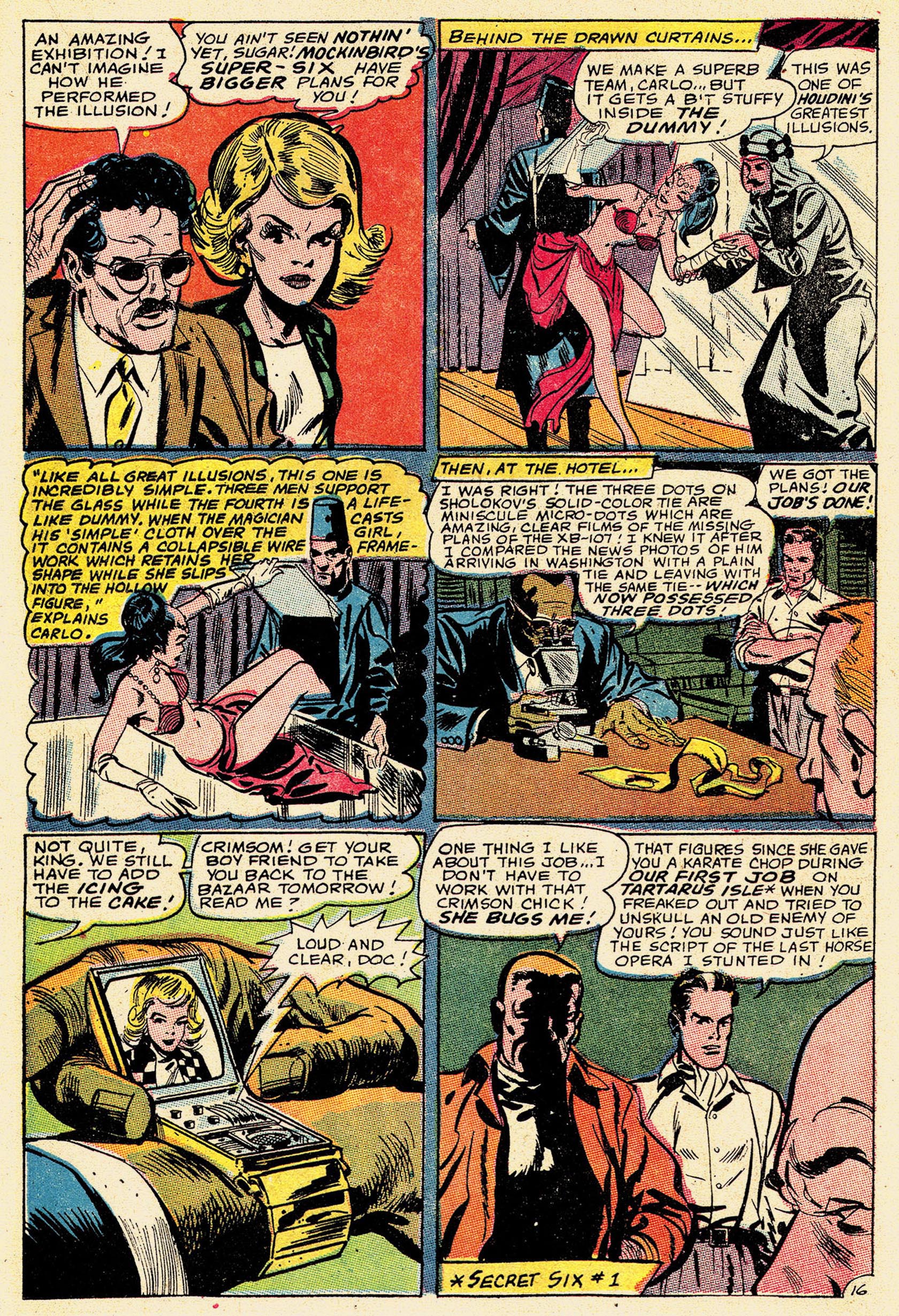 Read online Secret Six (1968) comic -  Issue #2 - 21