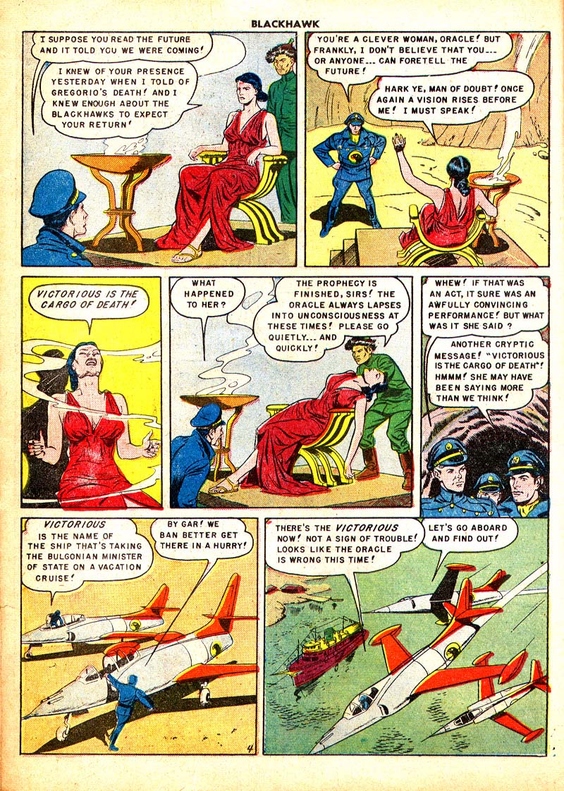 Read online Blackhawk (1957) comic -  Issue #32 - 4