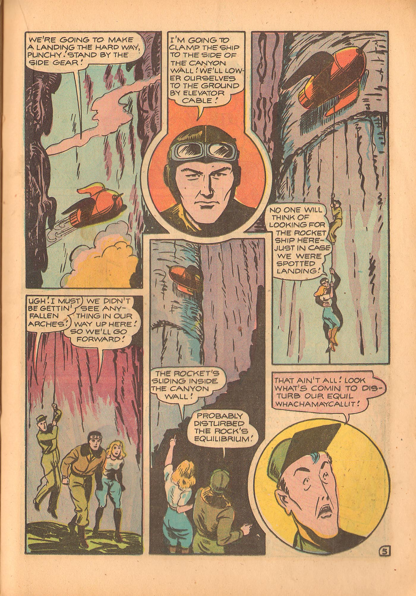 Read online Rocket Kelly (1945) comic -  Issue #4 - 31