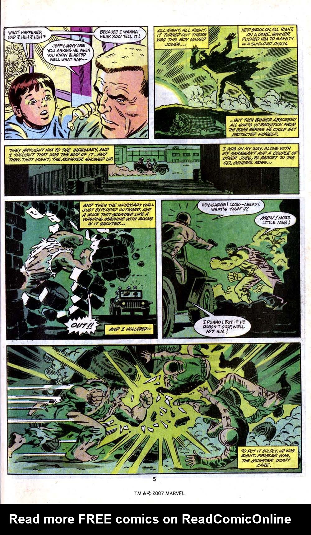 Read online The Incredible Hulk Annual comic -  Issue #17 - 7