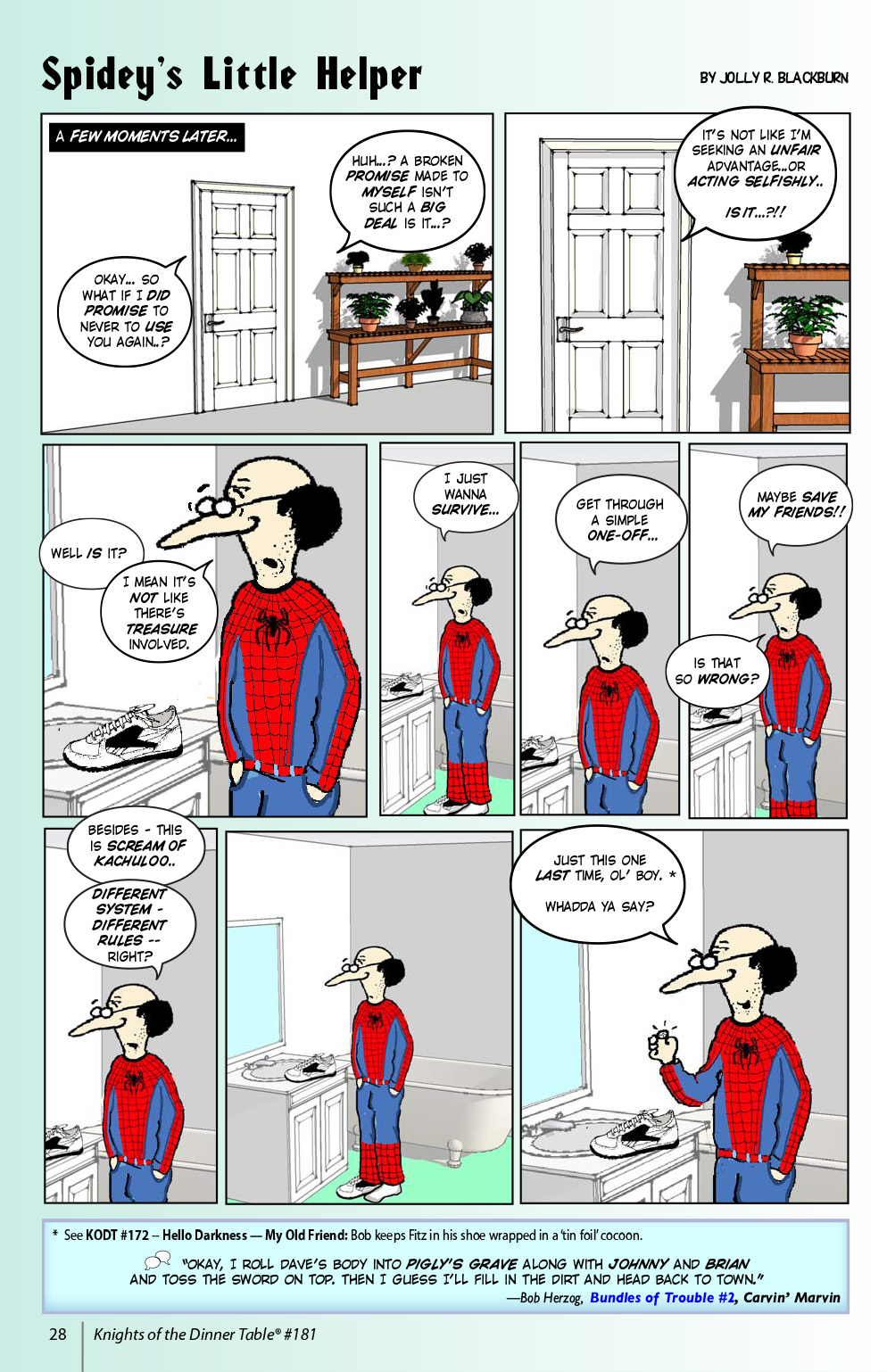 Read online Knights of the Dinner Table comic -  Issue #181 - 30