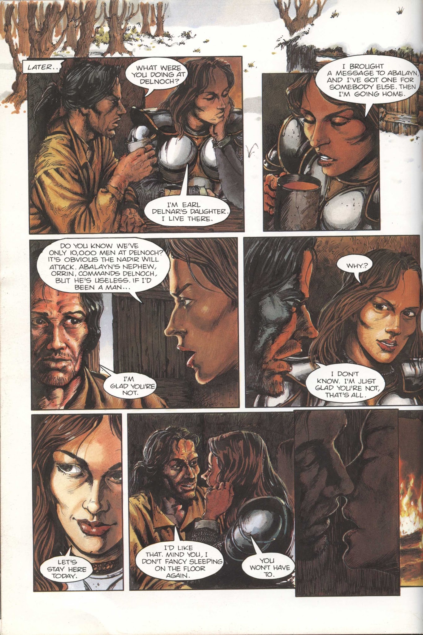 Read online David Gemmell's Legend: A Graphic Novel comic -  Issue # TPB - 11