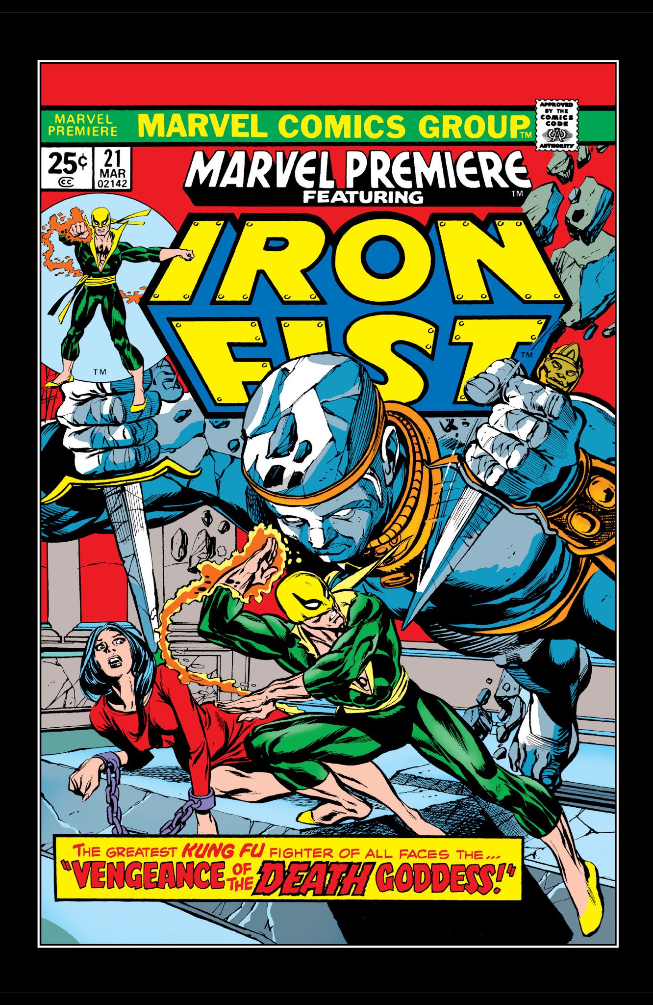 Read online Marvel Masterworks: Iron Fist comic -  Issue # TPB 1 (Part 2) - 17