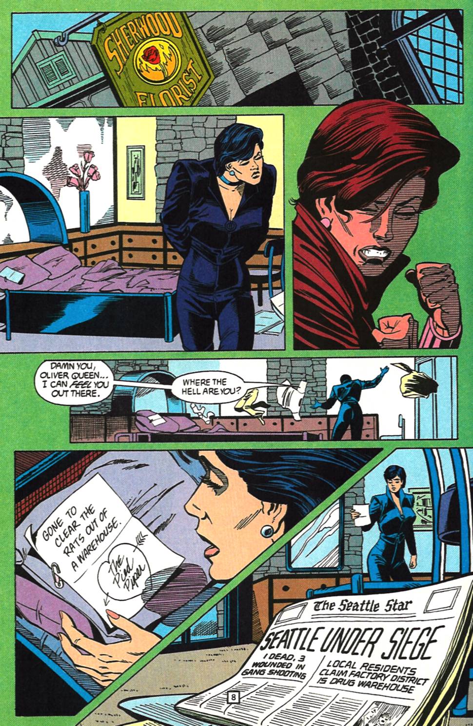 Read online Green Arrow (1988) comic -  Issue #32 - 10