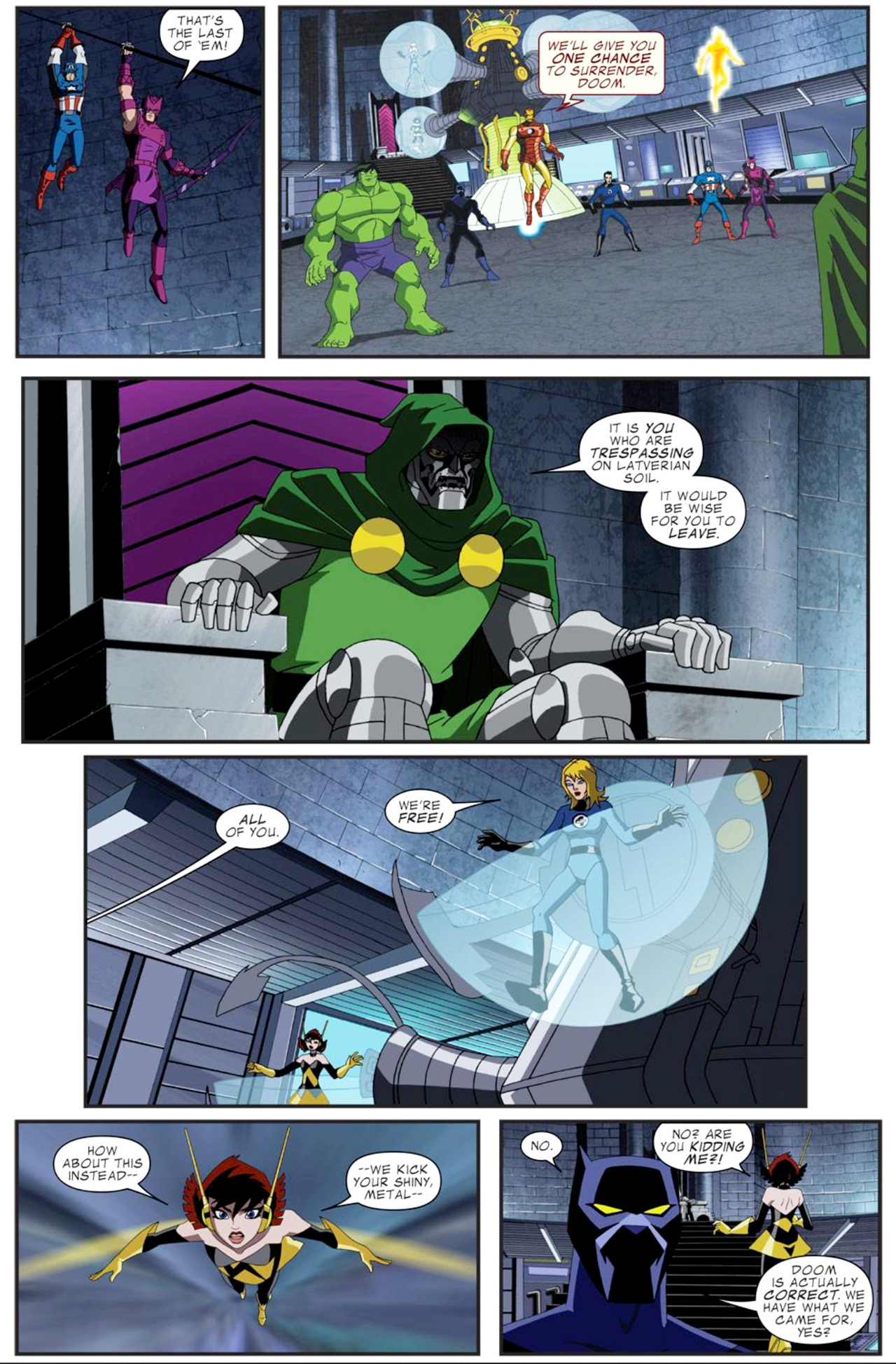 Read online Marvel Universe Avengers Earth's Mightiest Heroes comic -  Issue #13 - 21