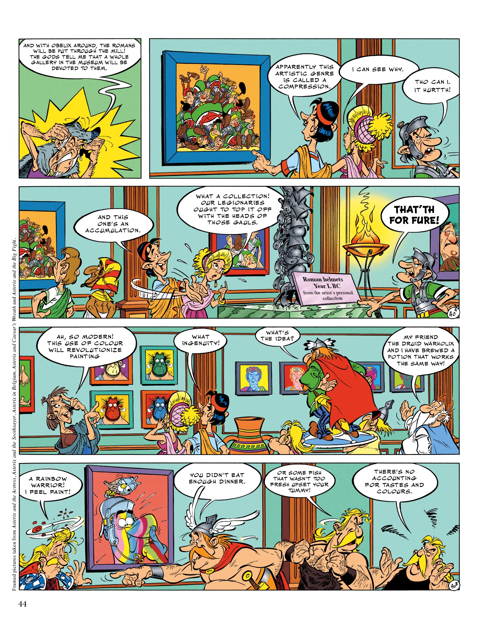 Read online Asterix comic -  Issue #34 - 45